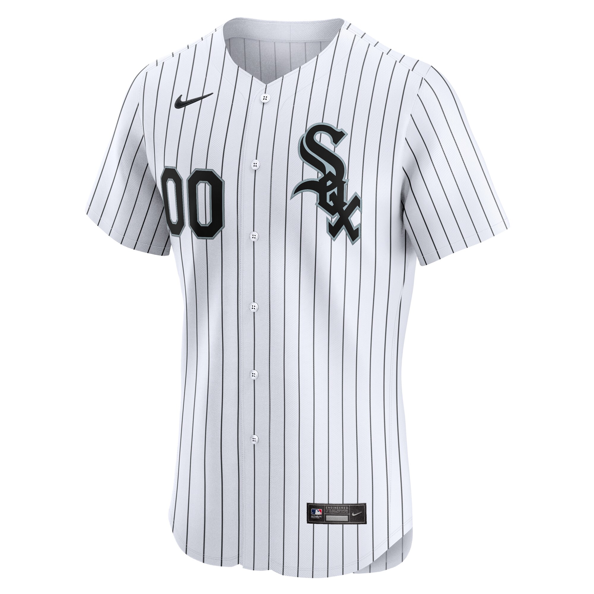 Alternative view of Chicago White Sox Home Elite Pick-a-player Retired Roster Jersey - White