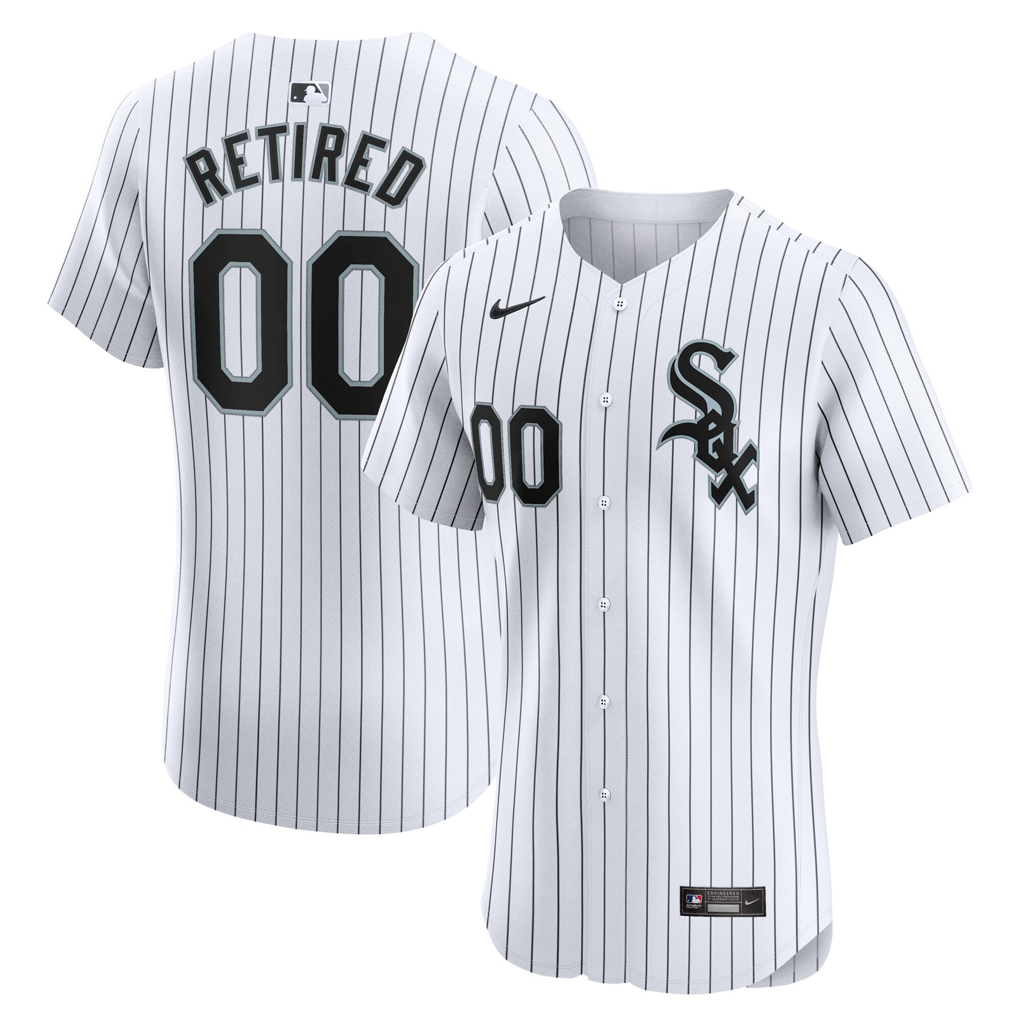 Chicago White Sox Home Elite Pick-a-player Retired Roster Jersey - White