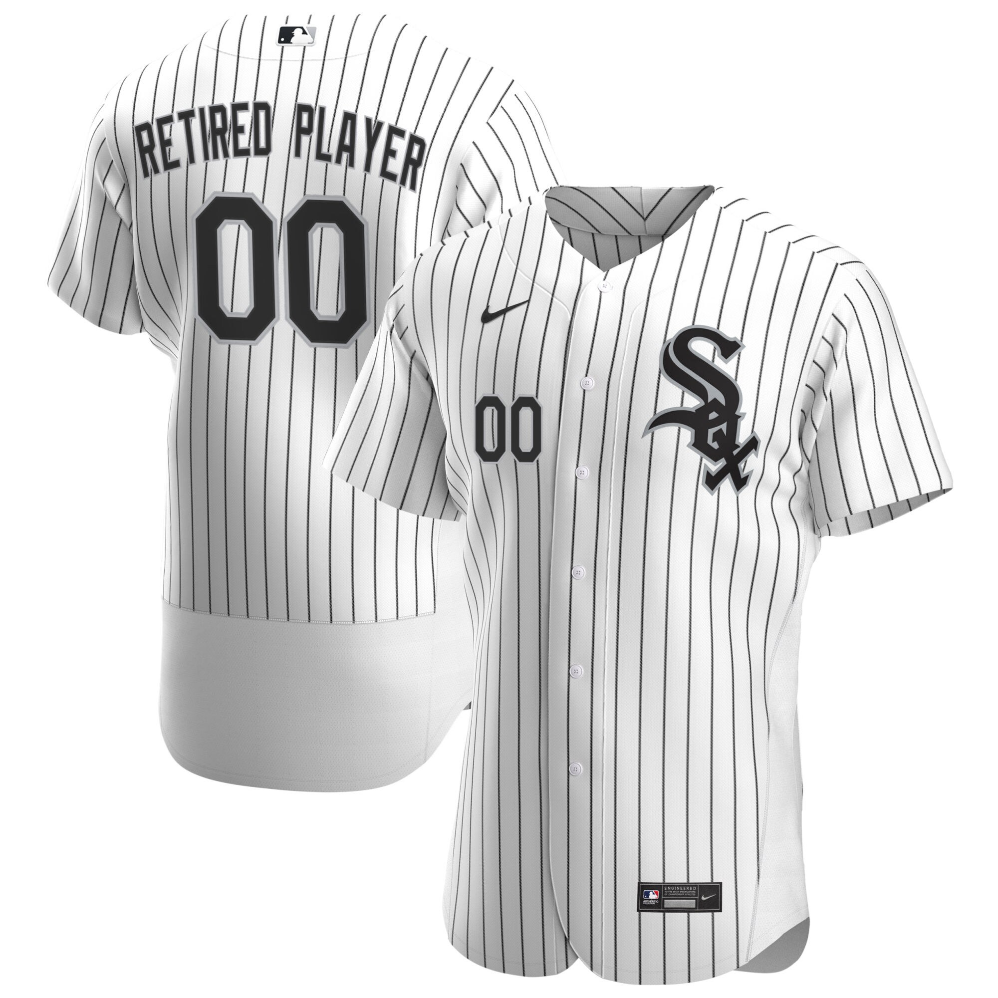 Chicago White Sox Home Pick-a-player Retired Roster Authentic Jersey – White
