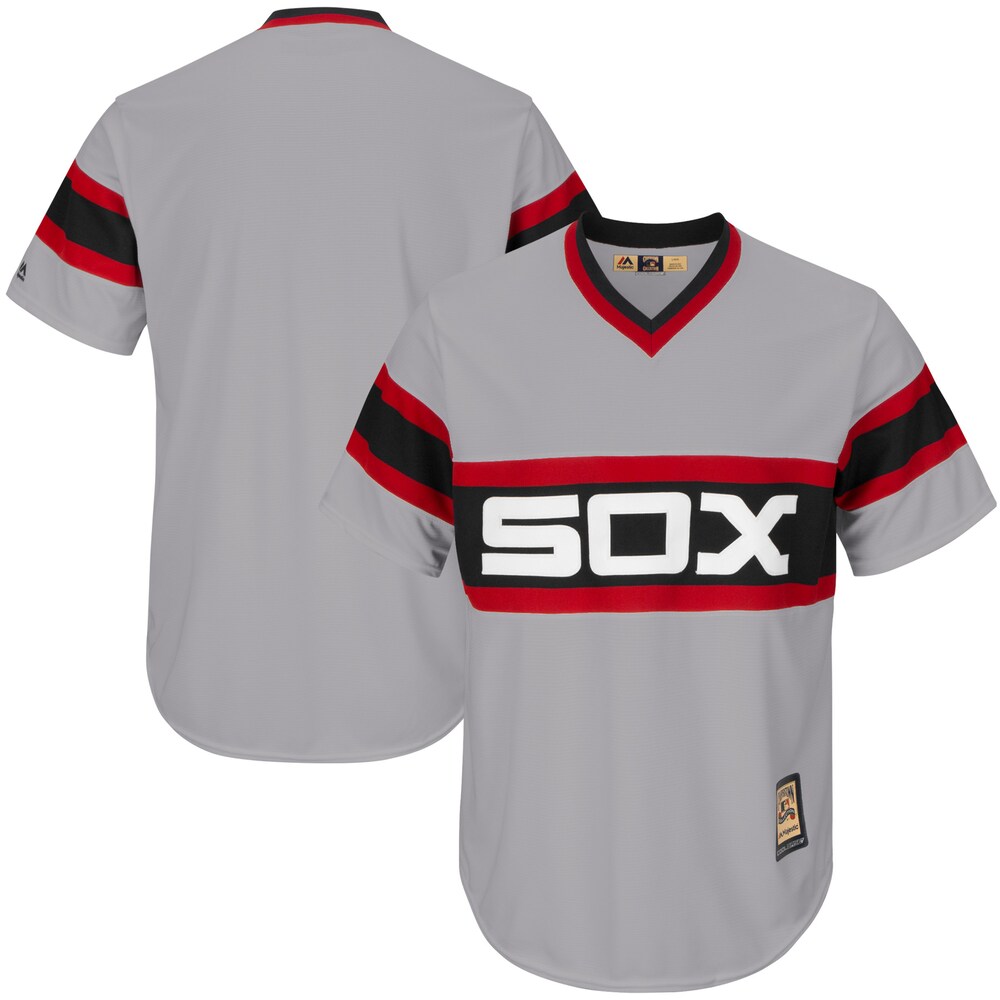 Chicago White Sox Majestic Road Cooperstown Cool Base Team Jersey - Gray