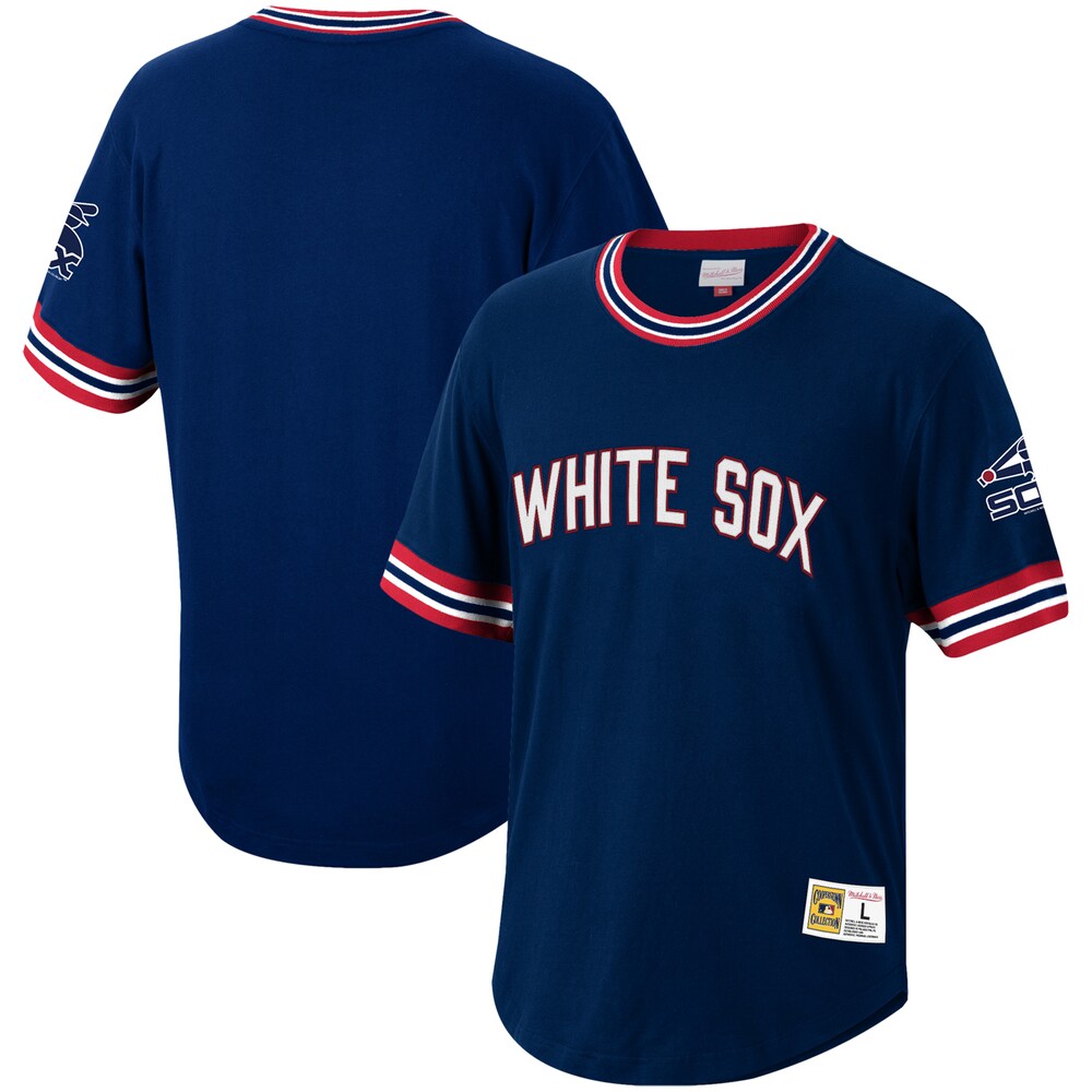 Chicago White Sox Mitchell & Ness Cooperstown Collection Wild Pitch Jersey T-shirt - Navy