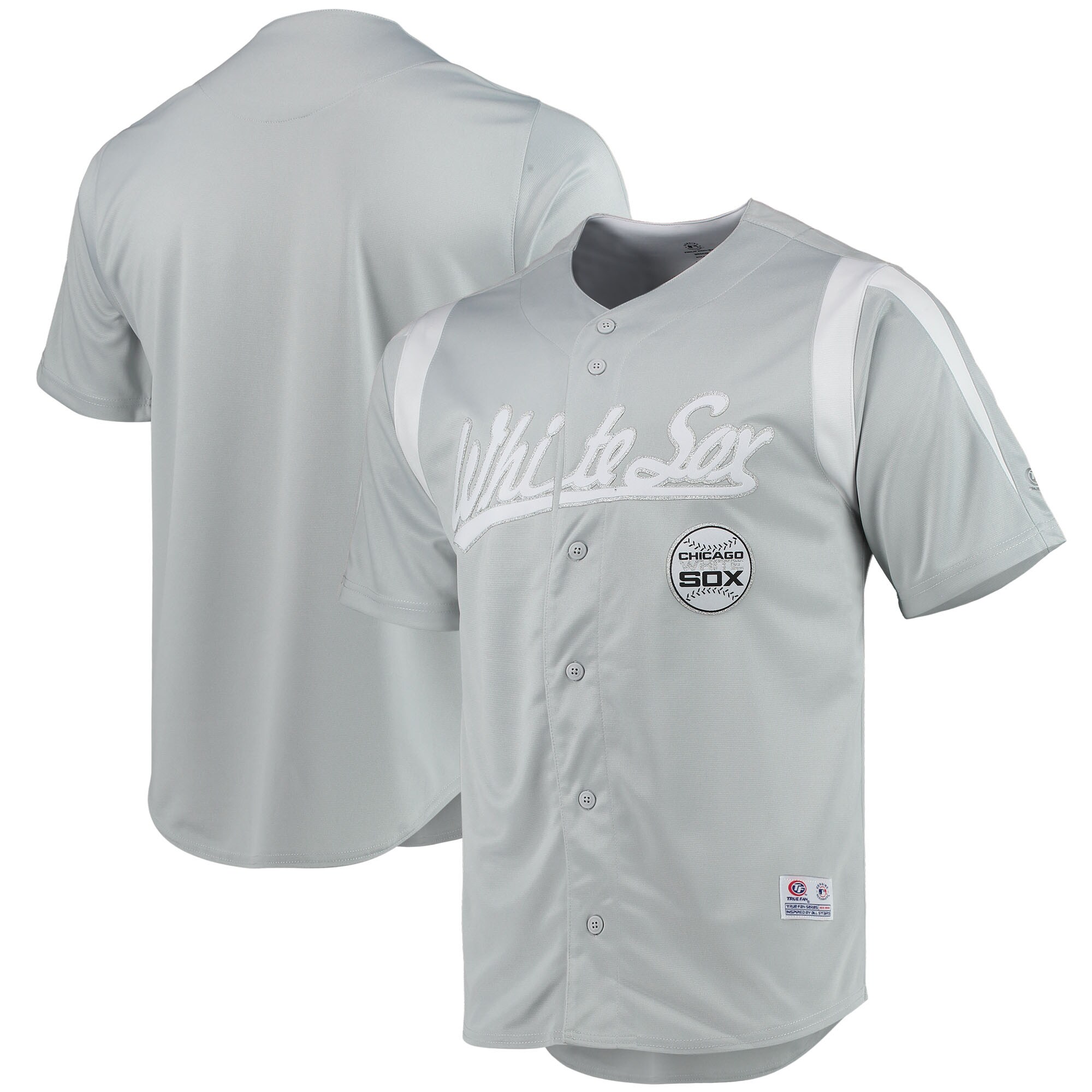 Alternative view of Chicago White Sox Stitches Chase Jersey – Gray
