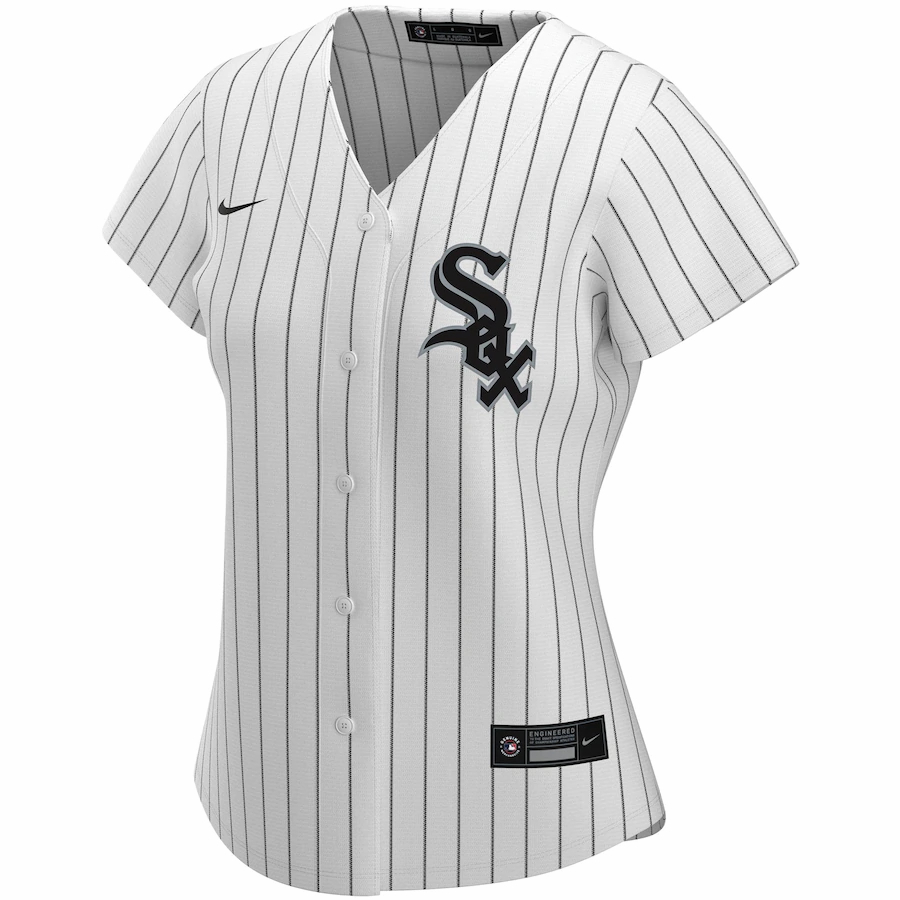 Alternative view of Chicago White Sox Women's Home 2020 Replica Team Jersey ÃƒÂ¢Ã¢â€šÂ¬Ã¢â‚¬Å“ White