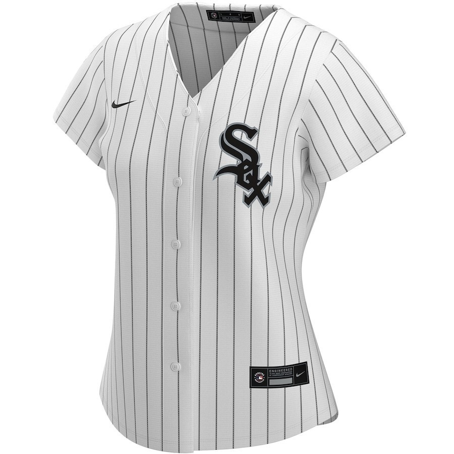 Alternative view of Chicago White Sox Women's Home Custom Jersey - White