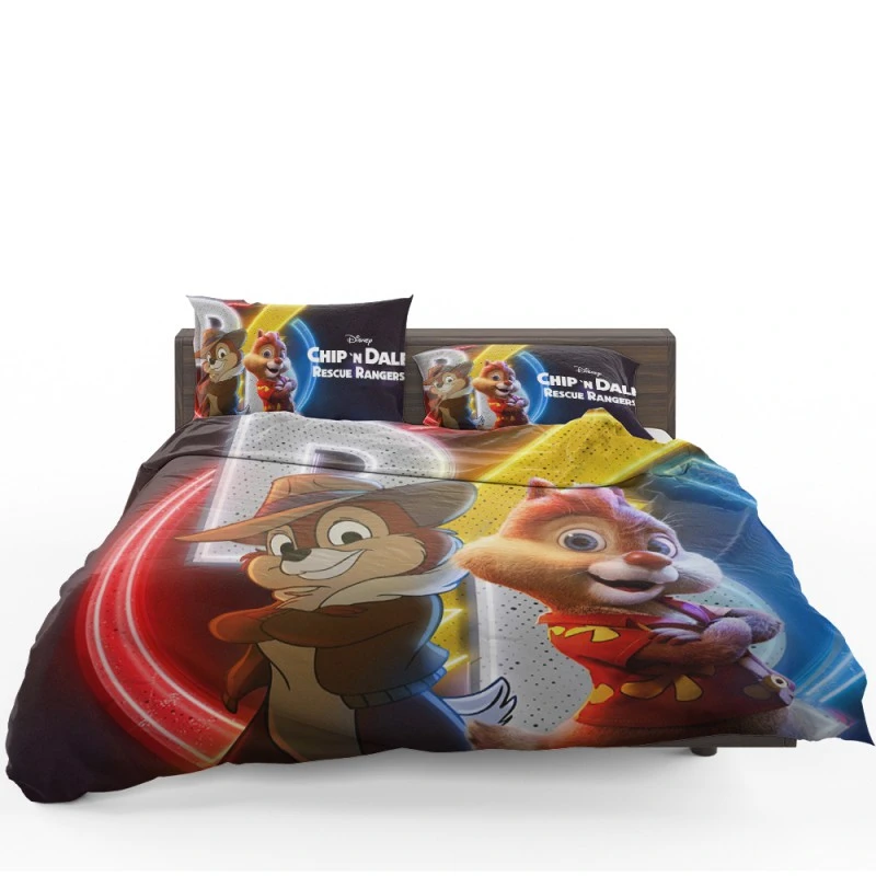 Chip N Dale Rescue Rangers Movie Bedding Set - Custom Bedding Set