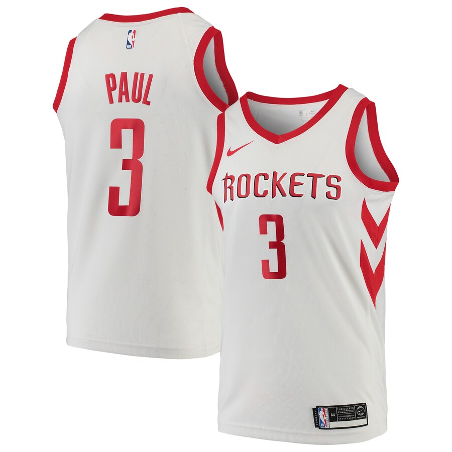 Chris Paul Houston Rockets Replica Swingman Jersey - Association Edition - White