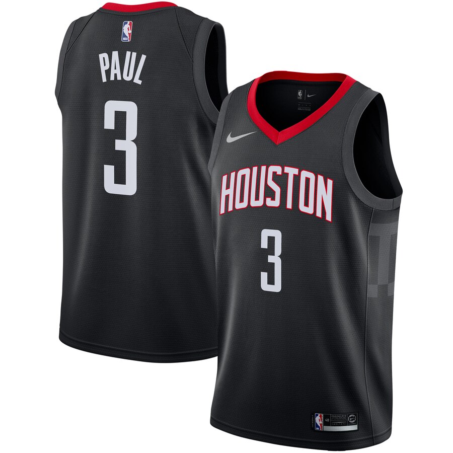 Chris Paul Houston Rockets Swingman Jersey - Statement Edition - Black
