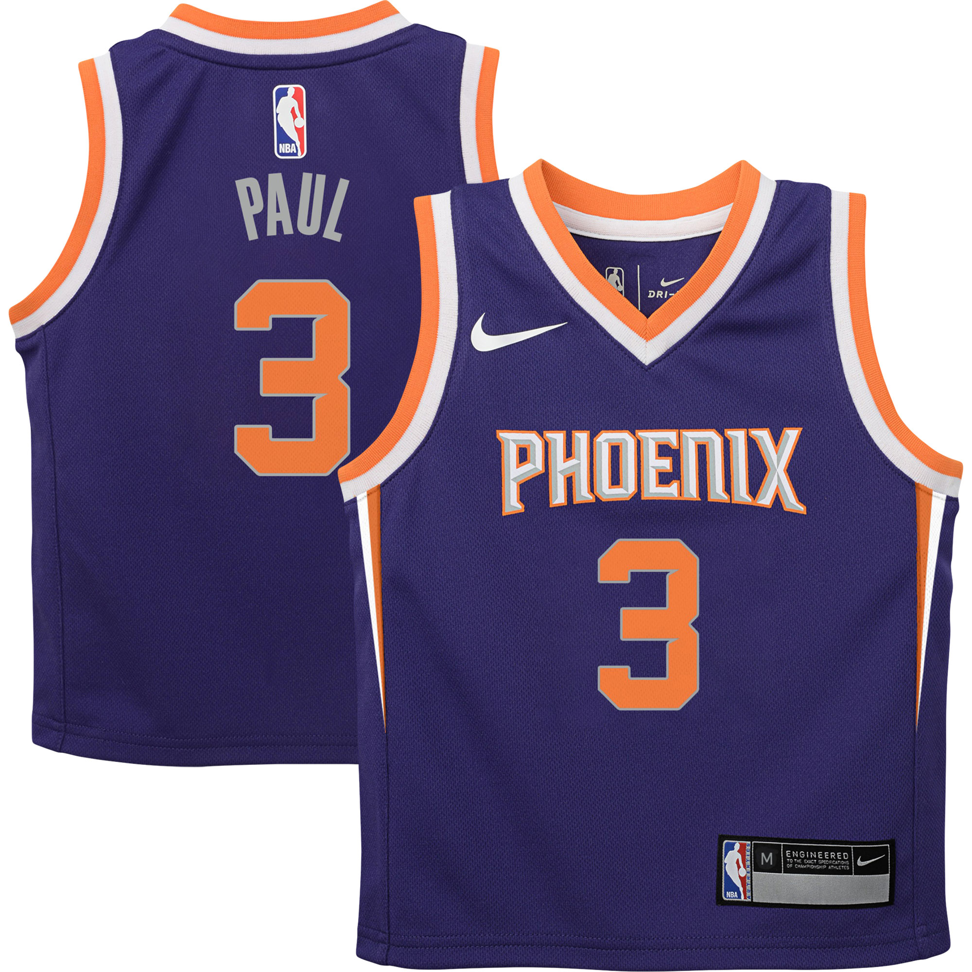 Chris Paul Phoenix Suns Preschool 2021/22 Replica Jersey - Icon Edition - Purple