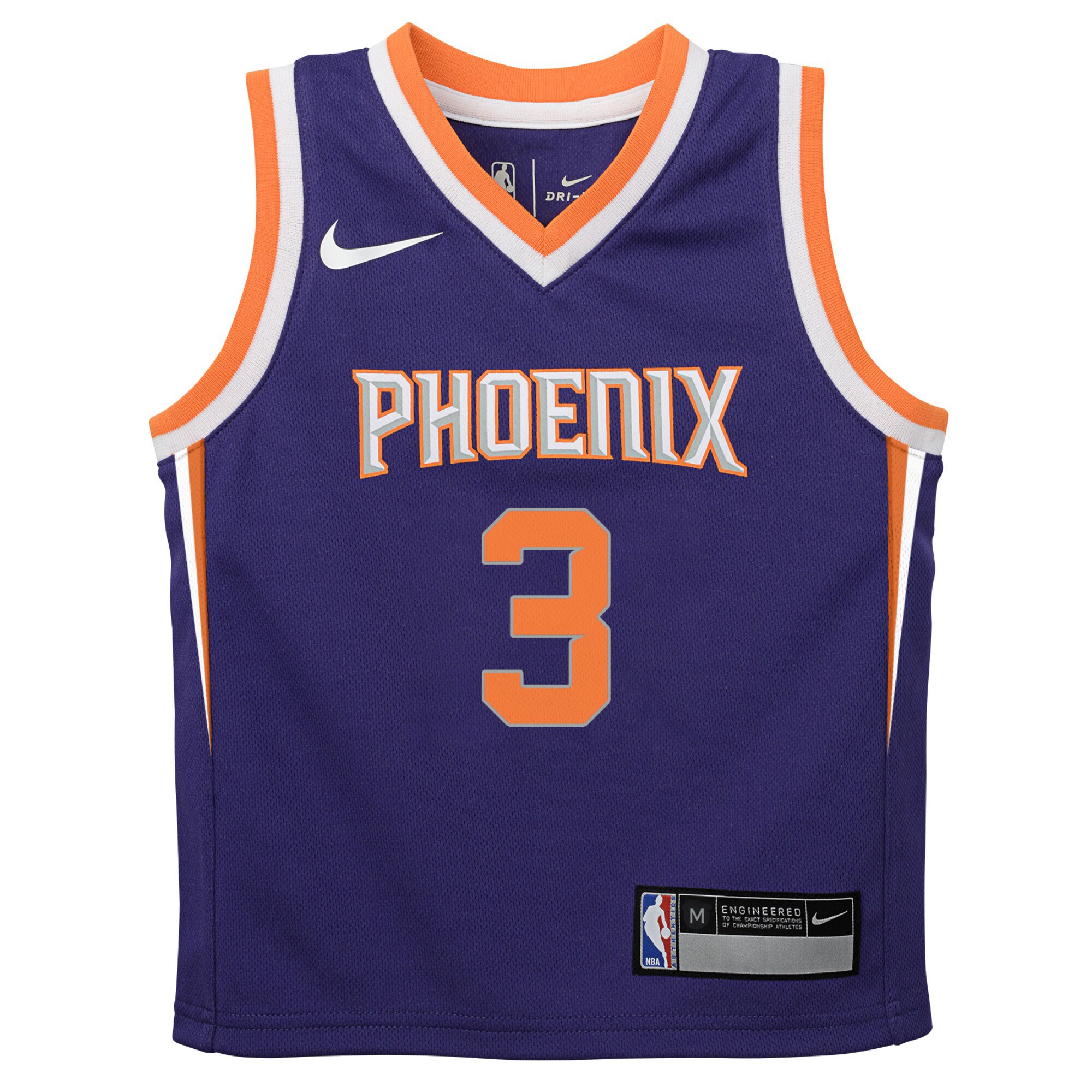 Alternative view of Chris Paul Phoenix Suns Preschool 2021/22 Replica Jersey - Icon Edition - Purple