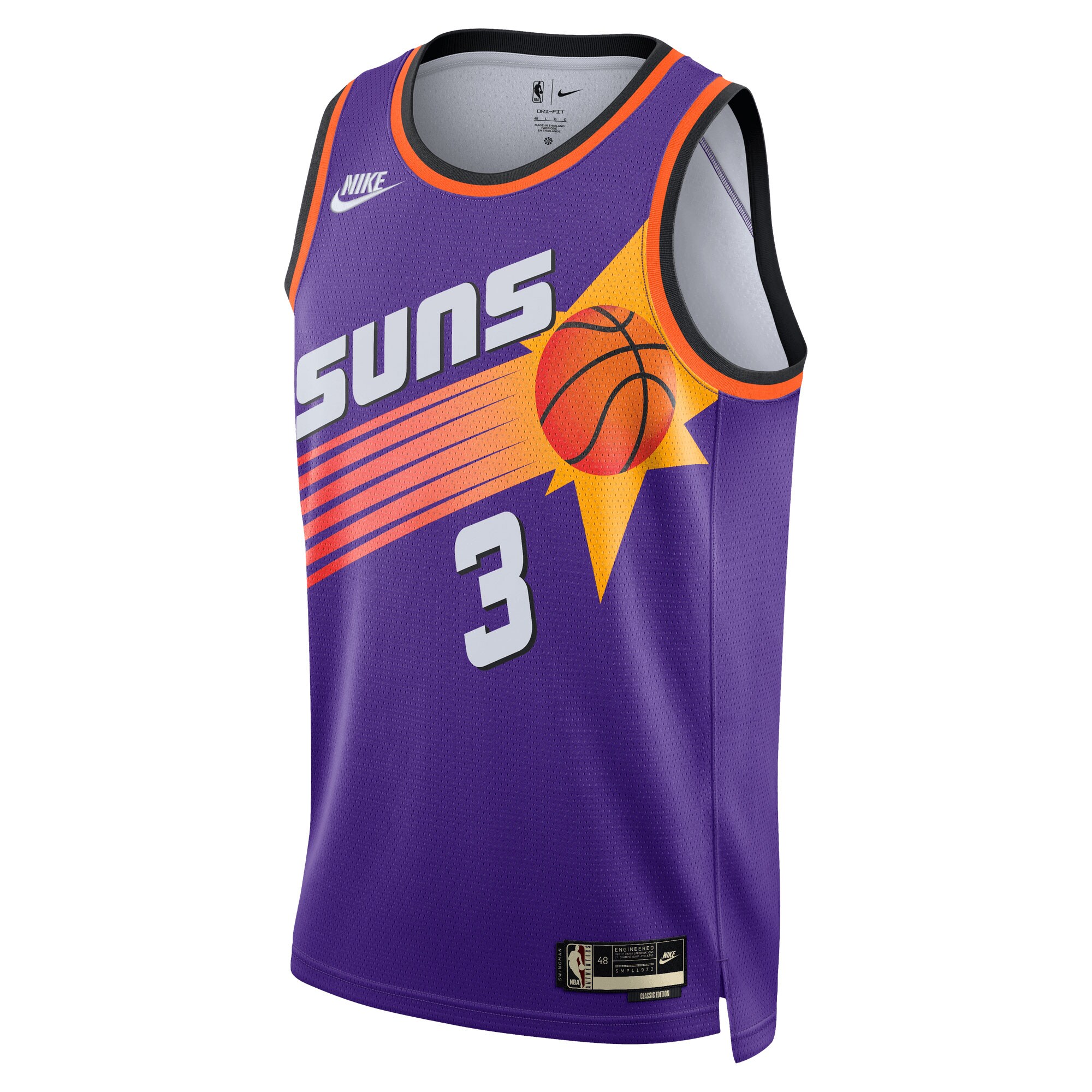 Alternative view of Chris Paul Phoenix Suns Swingman Jersey - Classic Edition - Purple