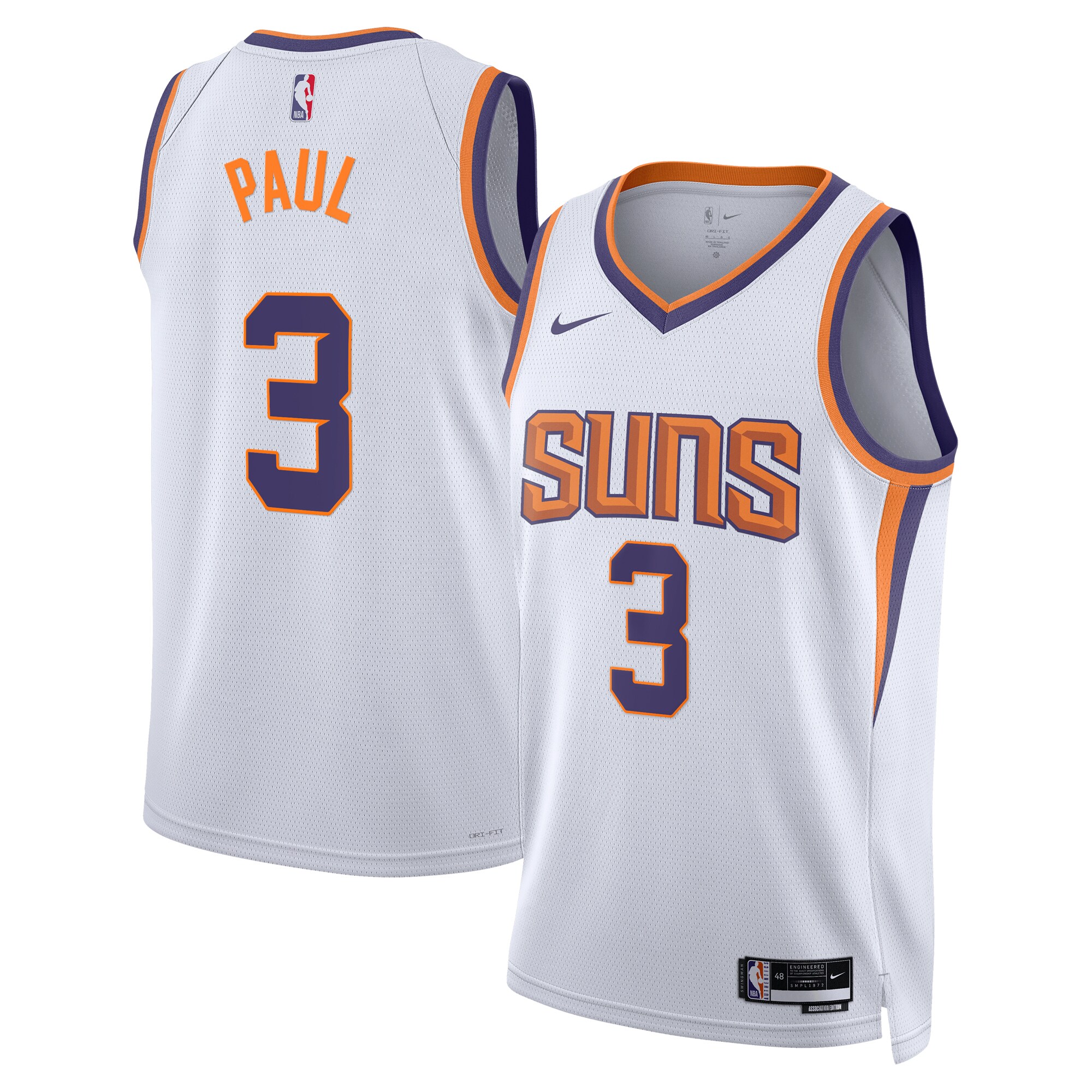 Chris Paul Phoenix Suns Unisex Swingman Jersey – Association Edition – White