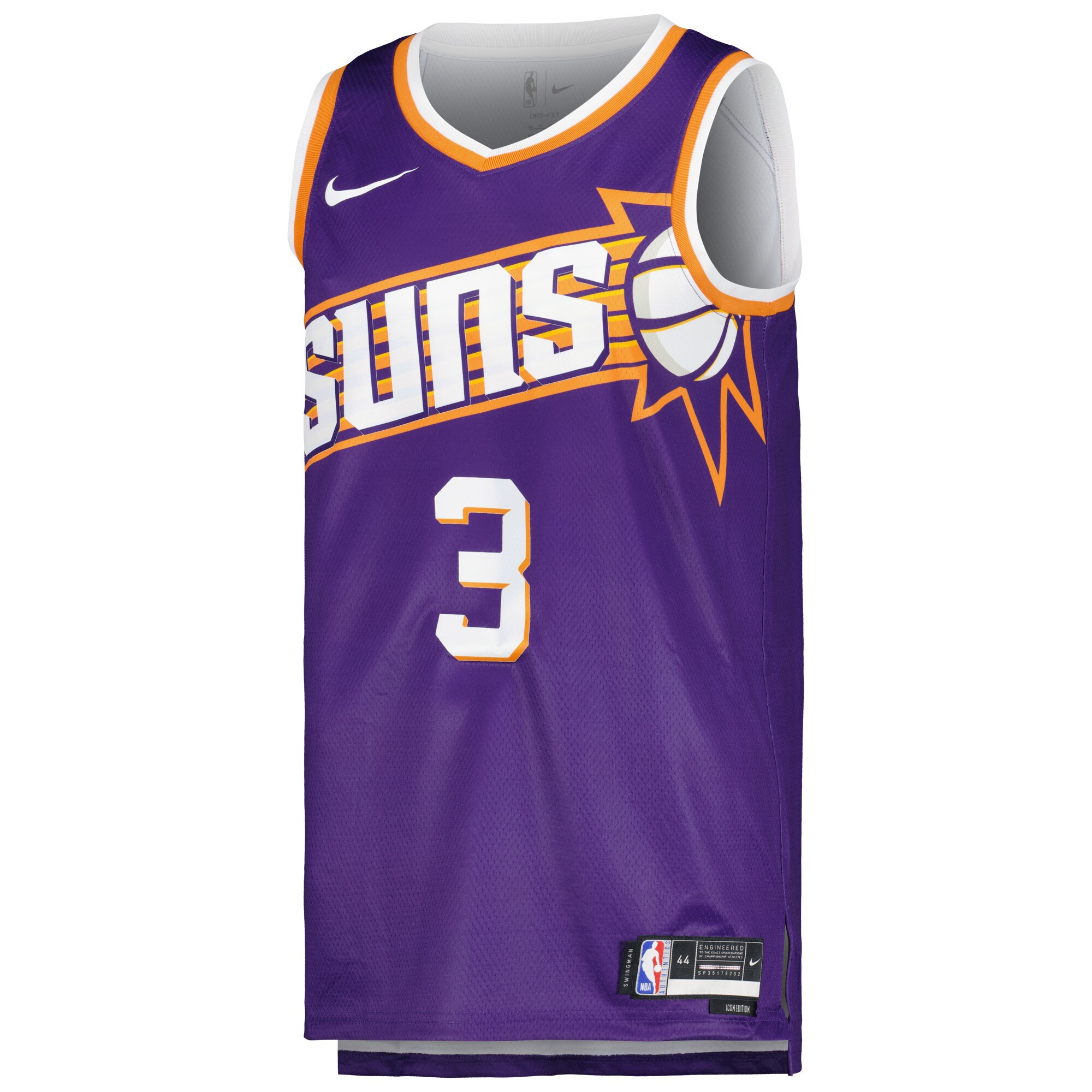 Alternative view of Chris Paul Phoenix Suns Unisex Swingman Jersey – Icon Edition – Purple