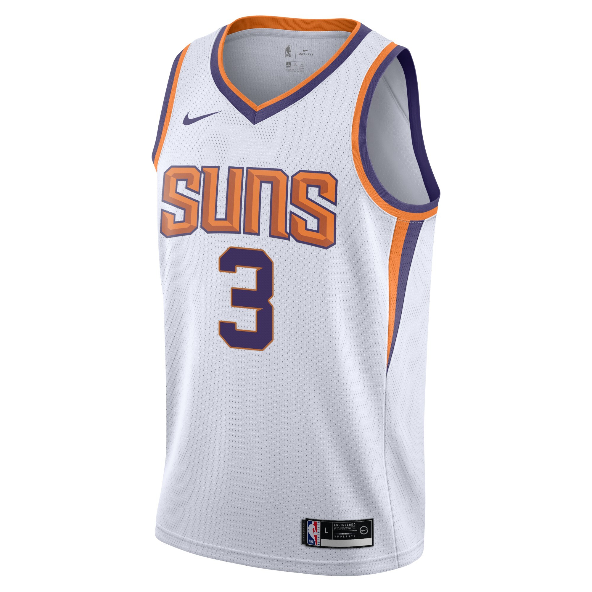 Alternative view of Chris Paul Phoenix Suns Youth Swingman Jersey - Association Edition - White