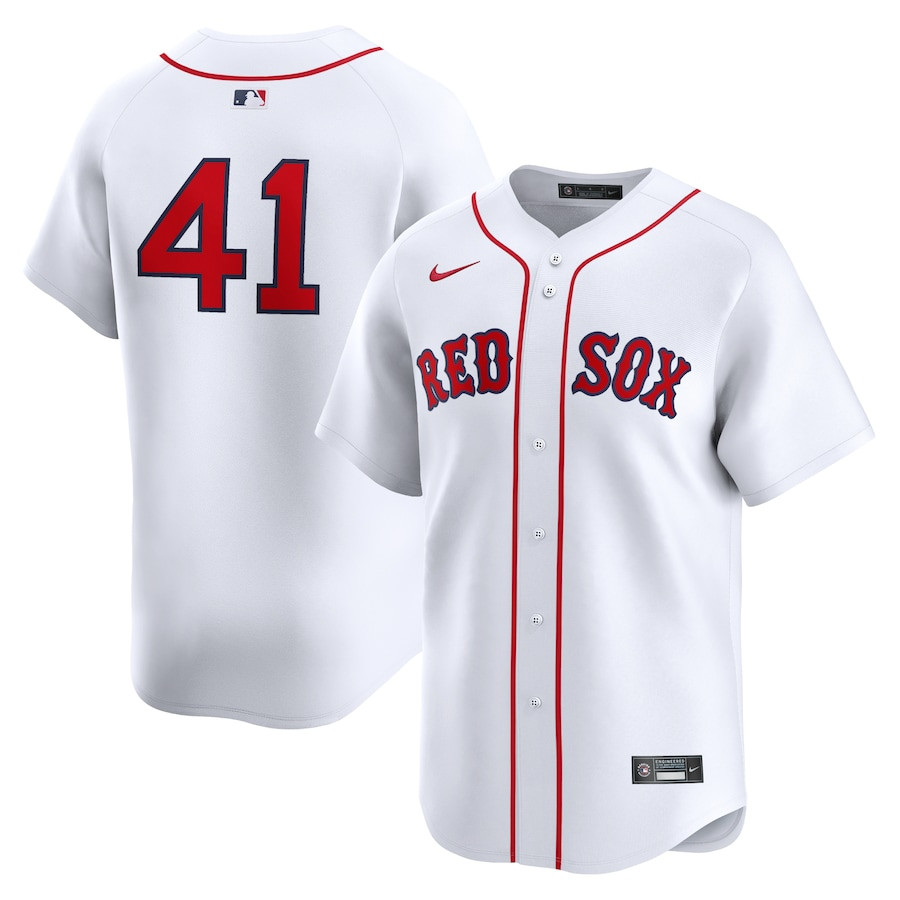 Chris Sale 41 Boston Red Sox Home Limited Player Men Jersey - White