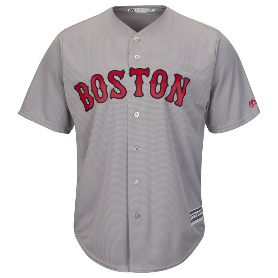 Alternative view of Chris Sale Boston Red Sox Majestic Road Cool Base Jersey - Gray