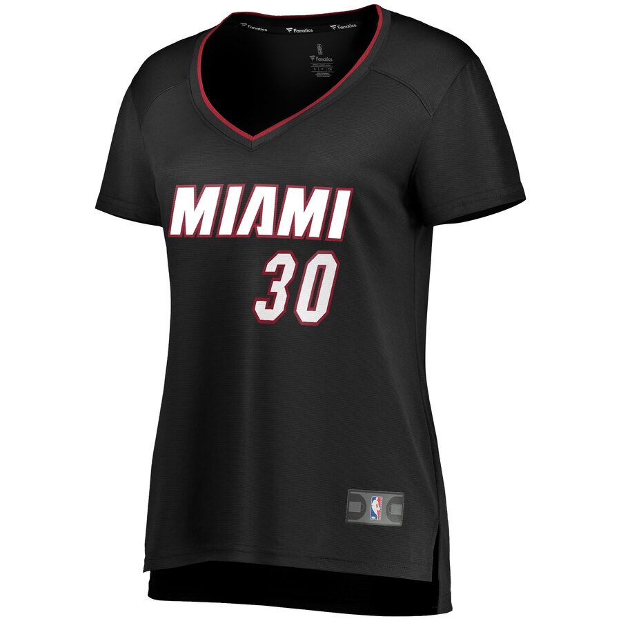 Alternative view of Chris Silva Miami Heat Fanatics Branded Women's Fast Break Replica Player Jersey - Icon Edition - Black