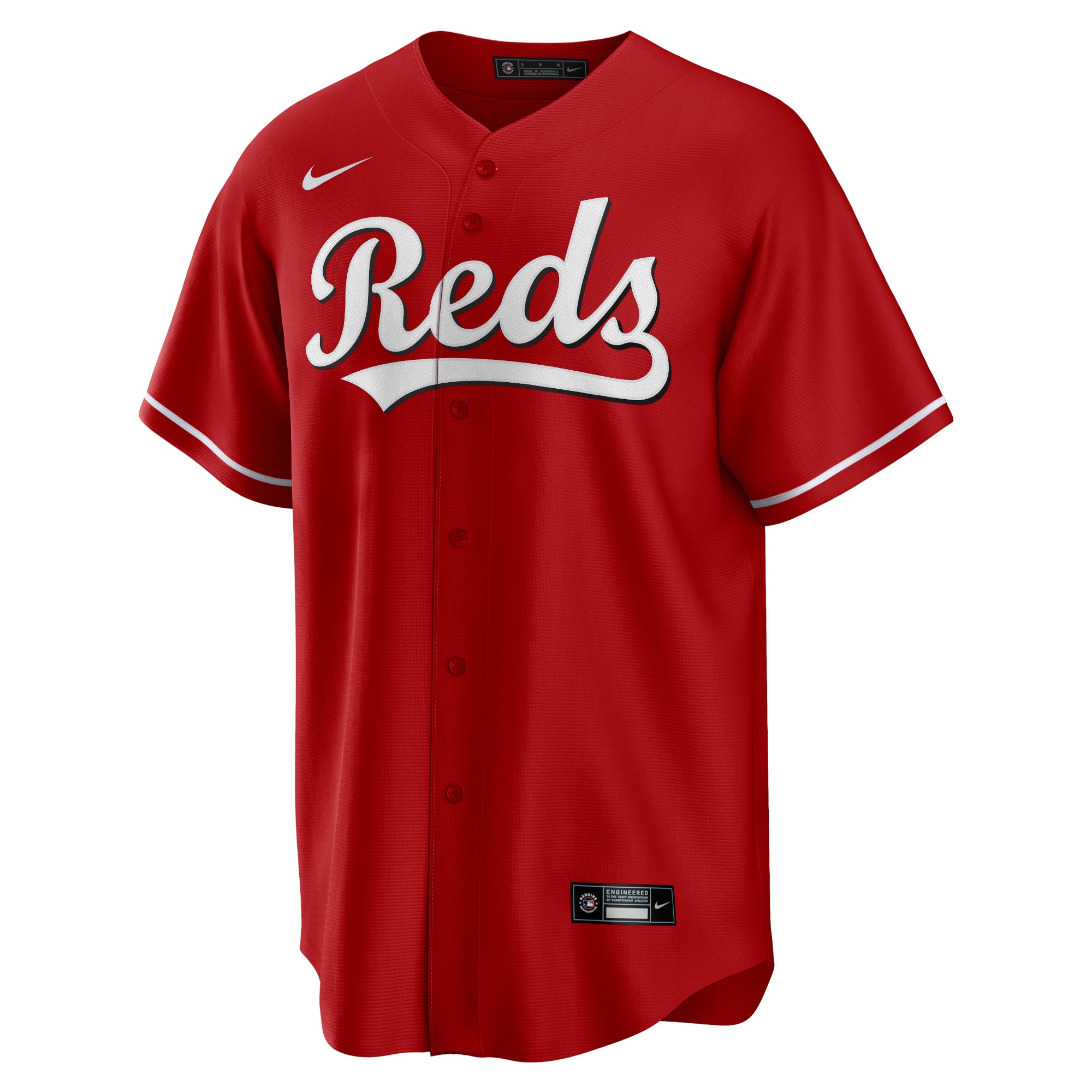 Alternative view of Cincinnati Reds Big & Tall Alternate Replica Team Jersey - Red