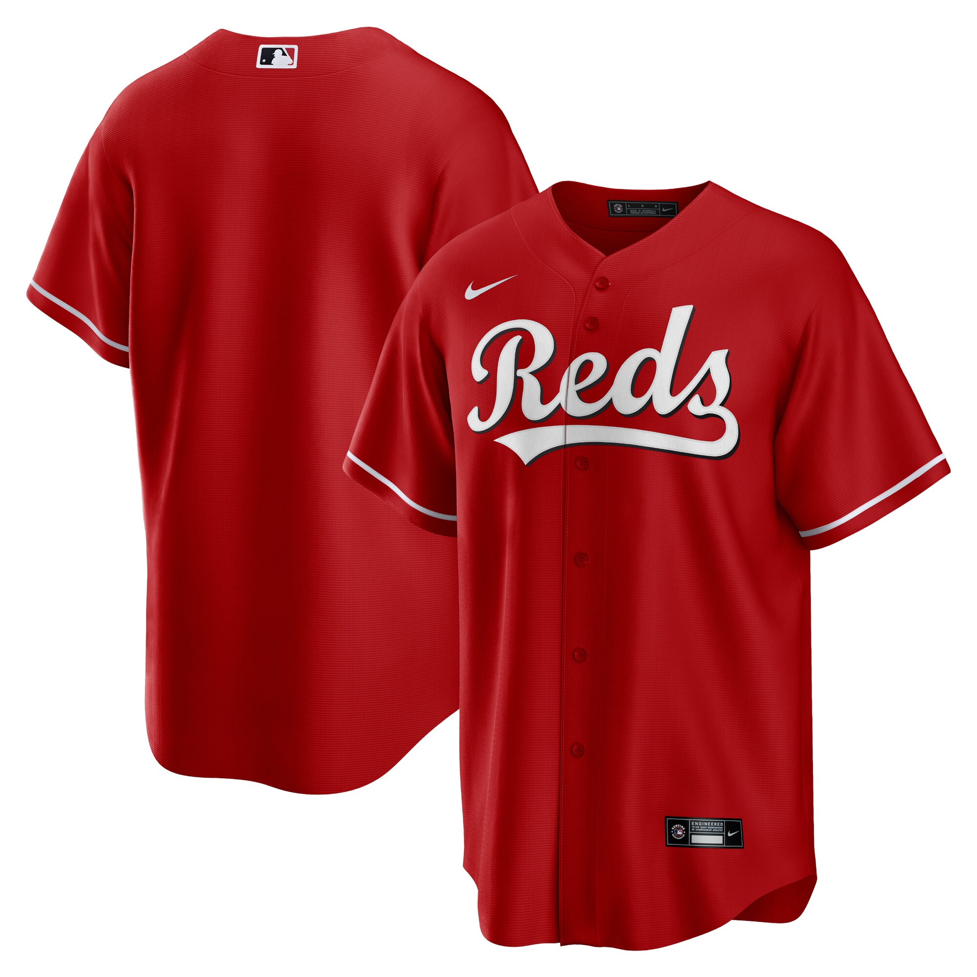 Cincinnati Reds Big & Tall Alternate Replica Team Jersey - Red