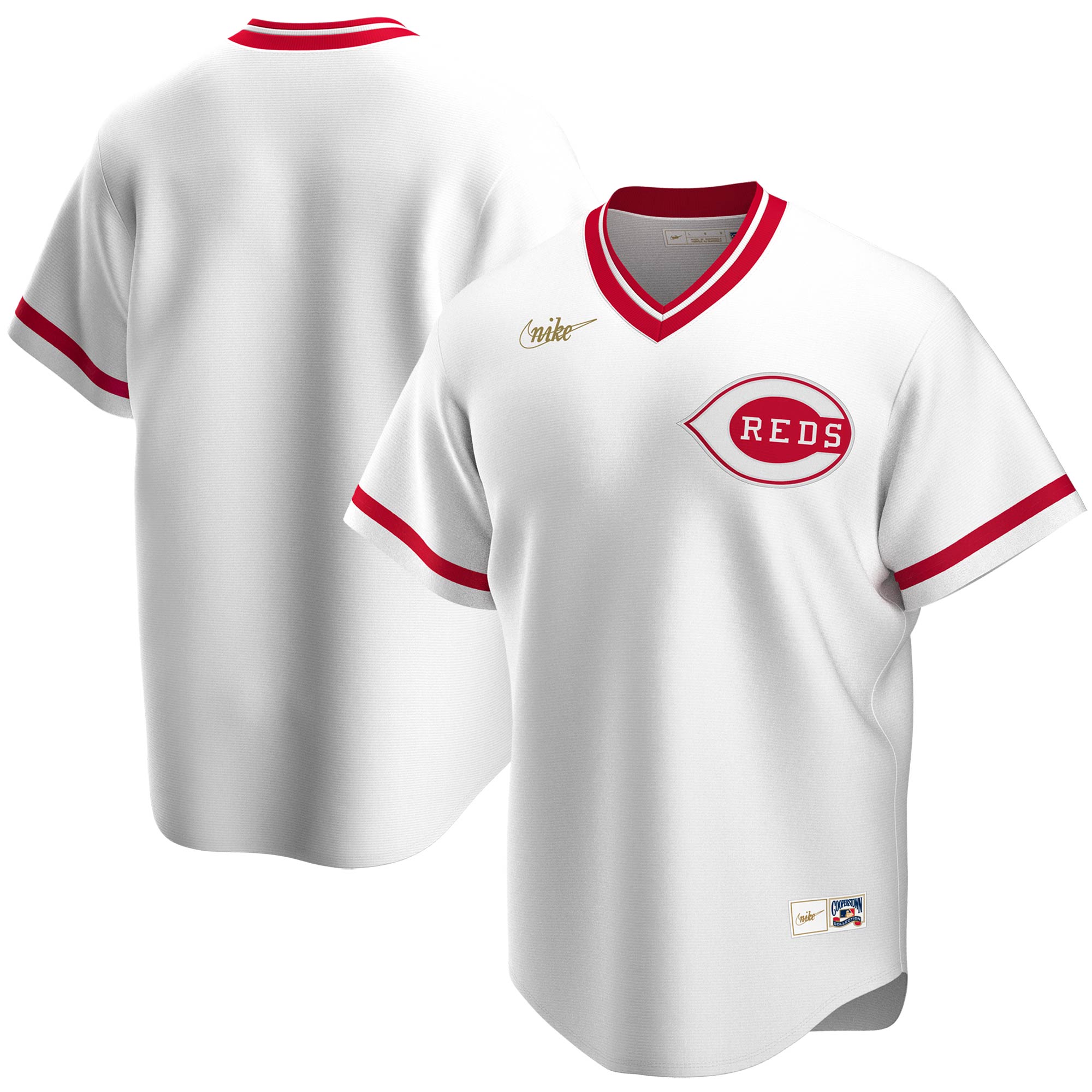 Cincinnati Reds Home Cooperstown Collection Team Jersey – White