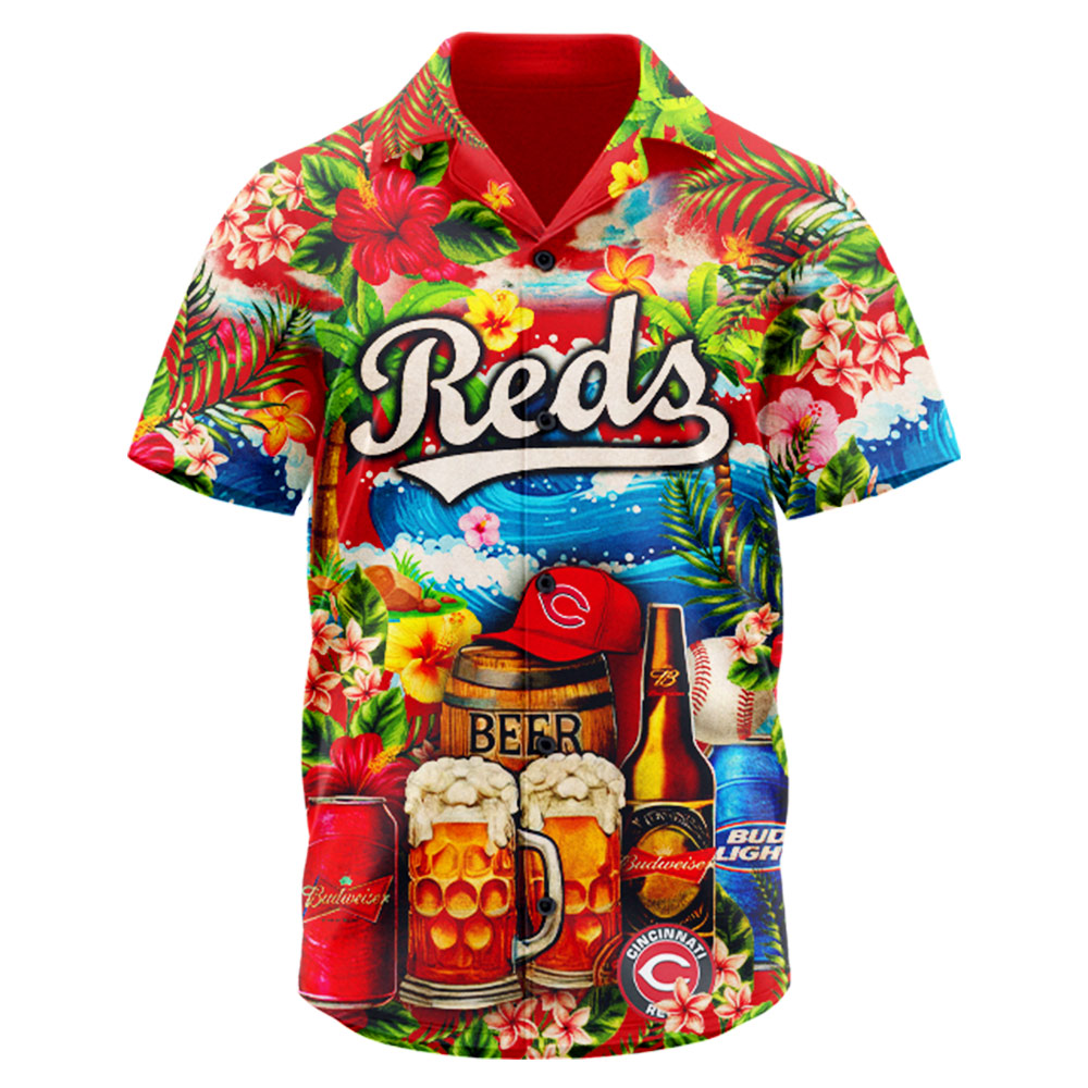 Alternative view of Cincinnati Reds Mlb Hawaiian Shirt Special Edition 2025
