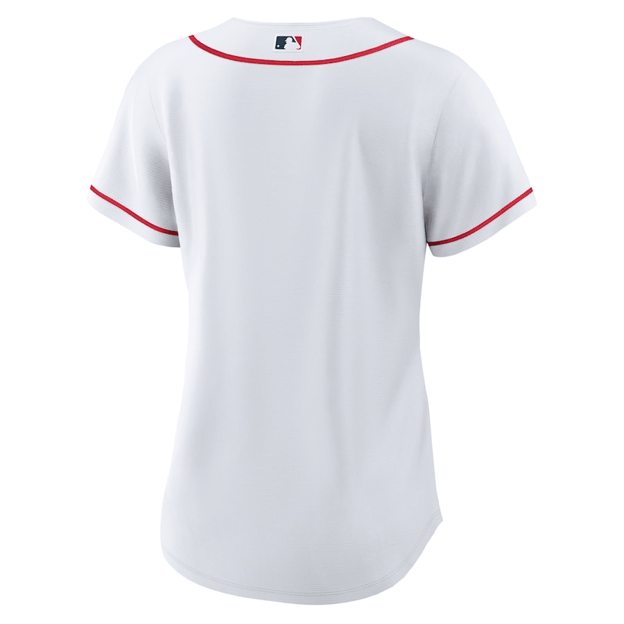 Alternative view of Cincinnati Reds Women Home Jersey - White