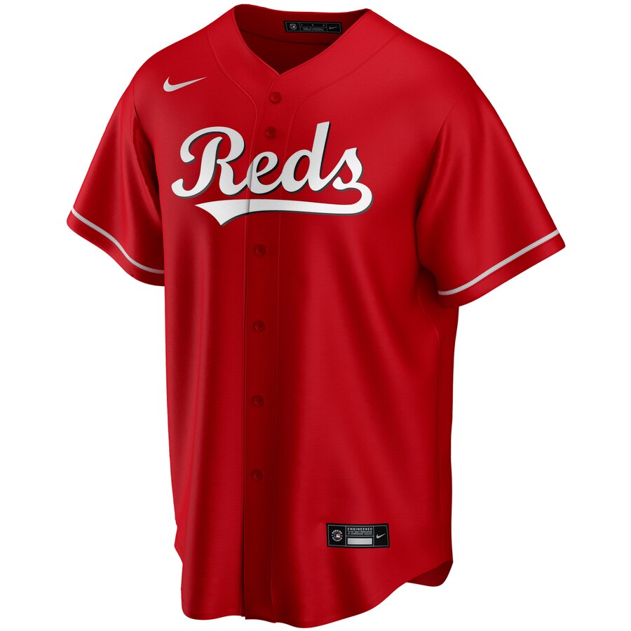 Alternative view of Cincinnati Reds Youth Alternate 2020 Replica Team Jersey - Red