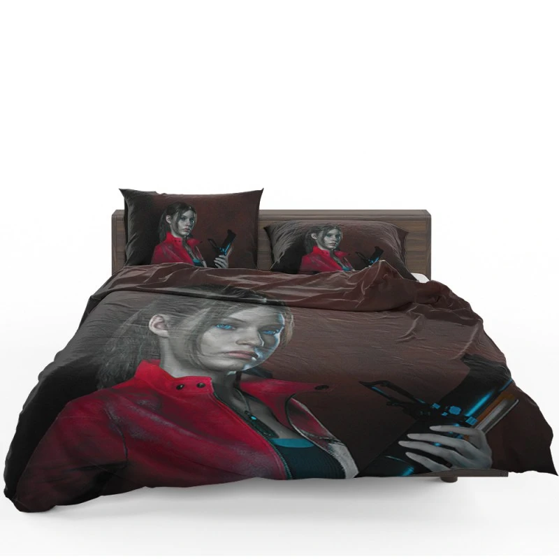 Claire REDfield Movie Claire Redfield Bedding Set - Custom Bedding Set