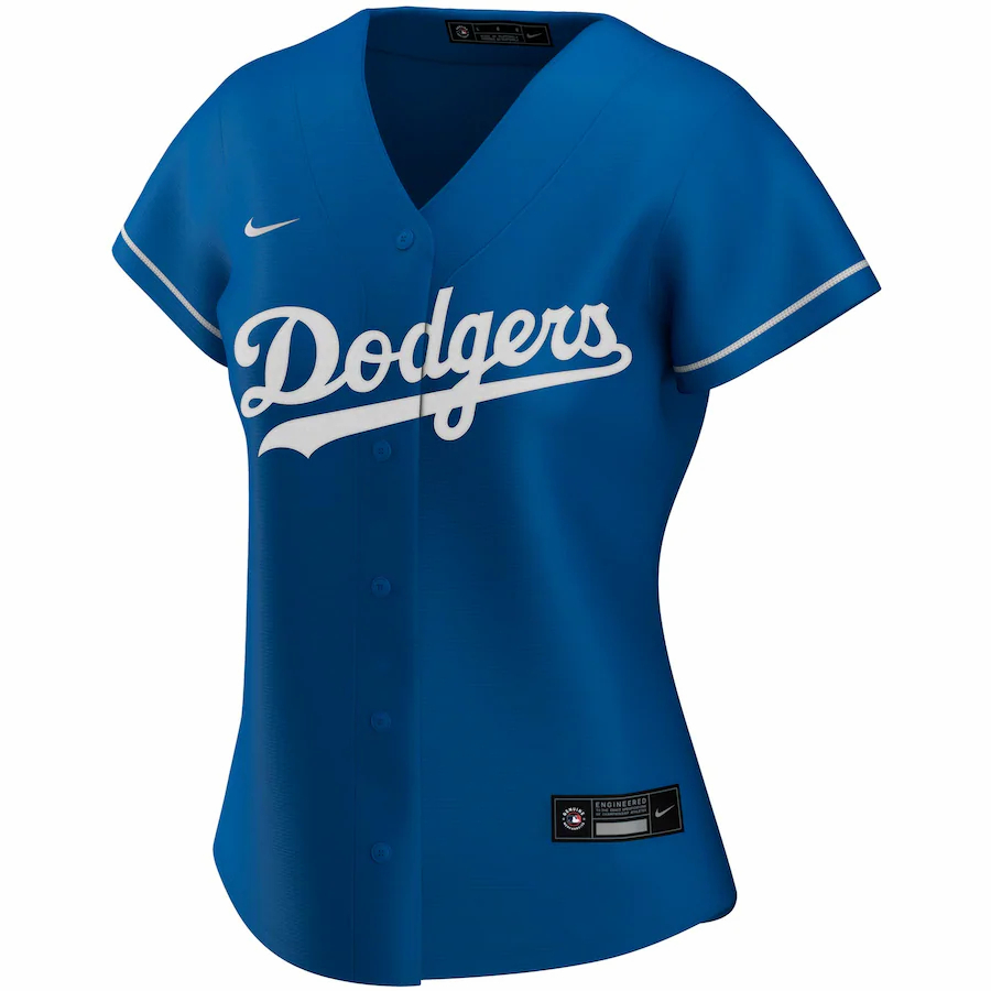Alternative view of Clayton Kershaw Los Angeles Dodgers Women's Alternate 2020 Replica Player Jersey ÃƒÂ¢Ã¢â€šÂ¬Ã¢â‚¬Å“ Royal