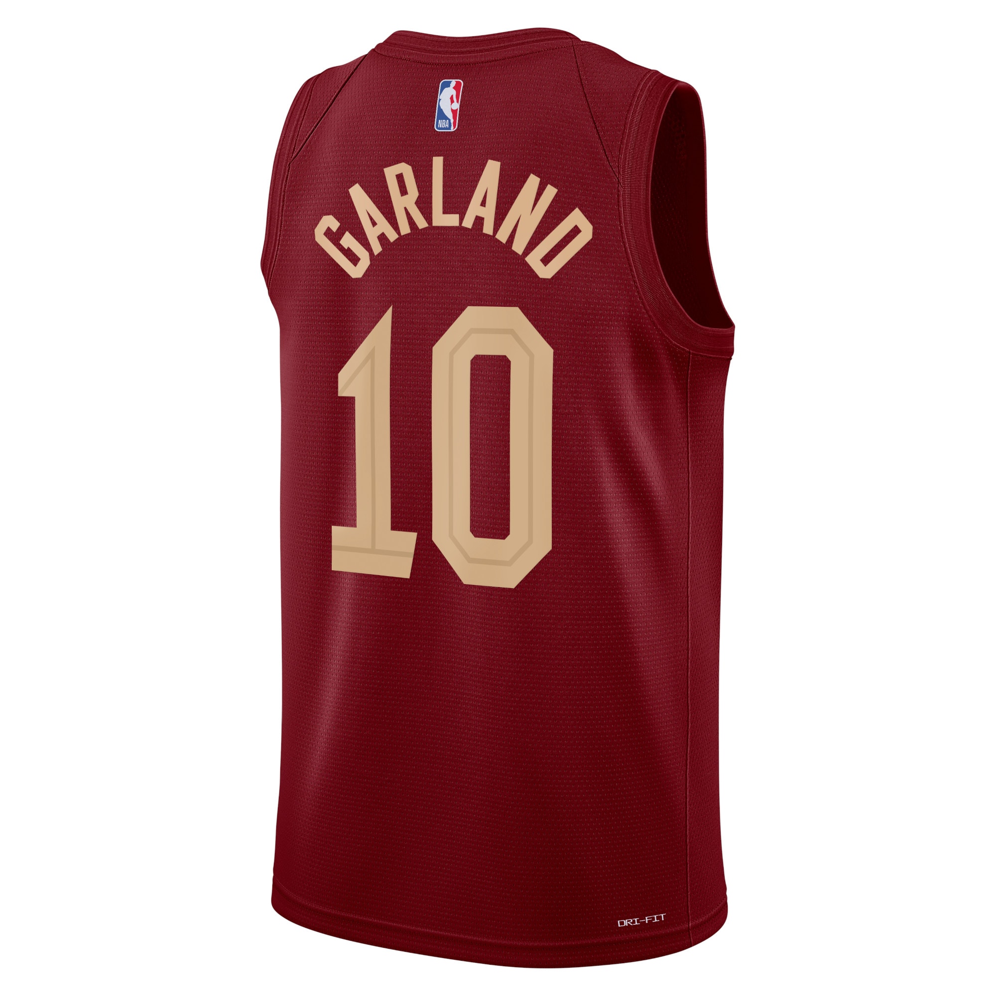 Alternative view of Cleveland Cavaliers Icon Edition Swingman Jersey - Maroon - Darius Garland - Unisex - JS460