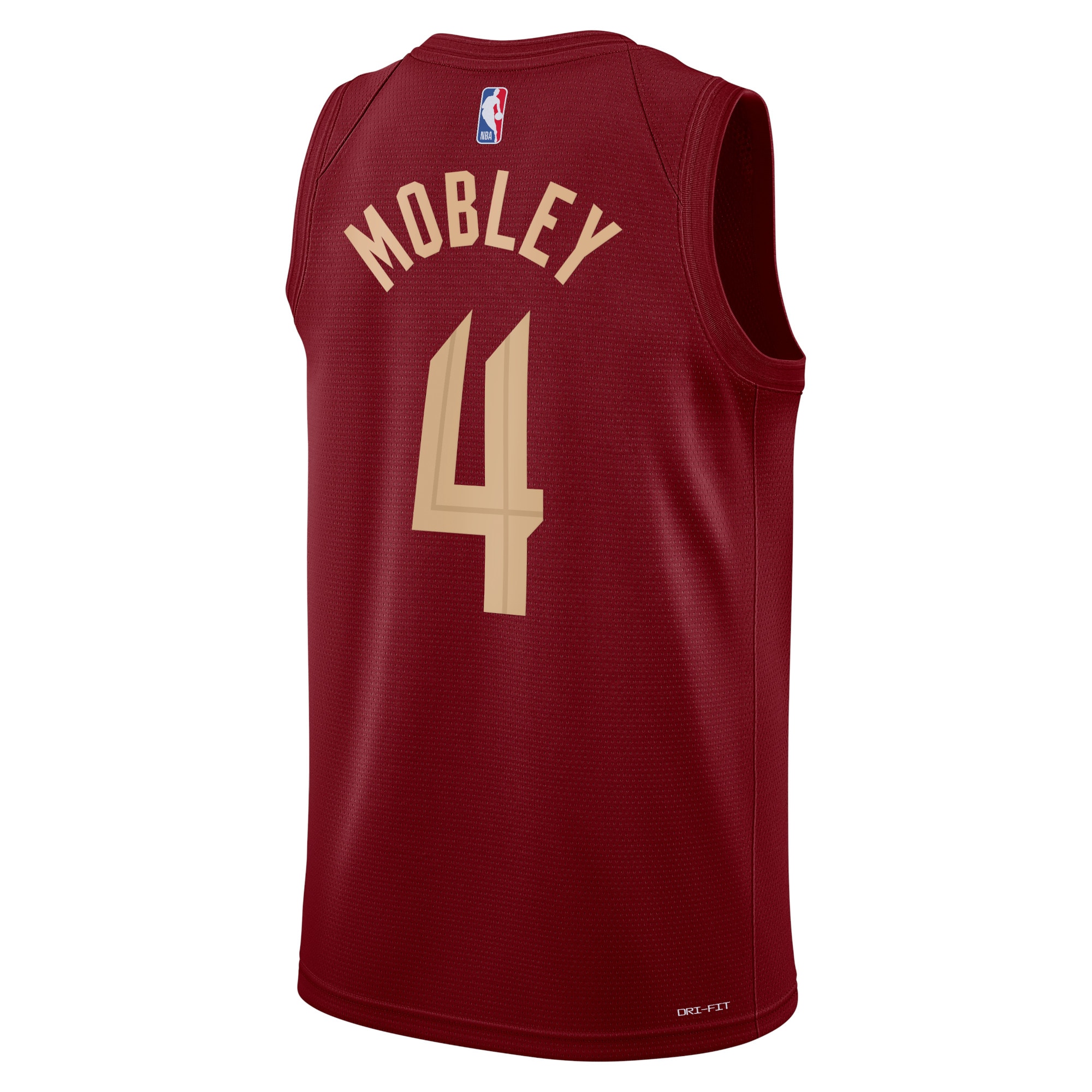Alternative view of Cleveland Cavaliers Icon Edition Swingman Jersey - Maroon - Evan Mobley - Unisex - JS478
