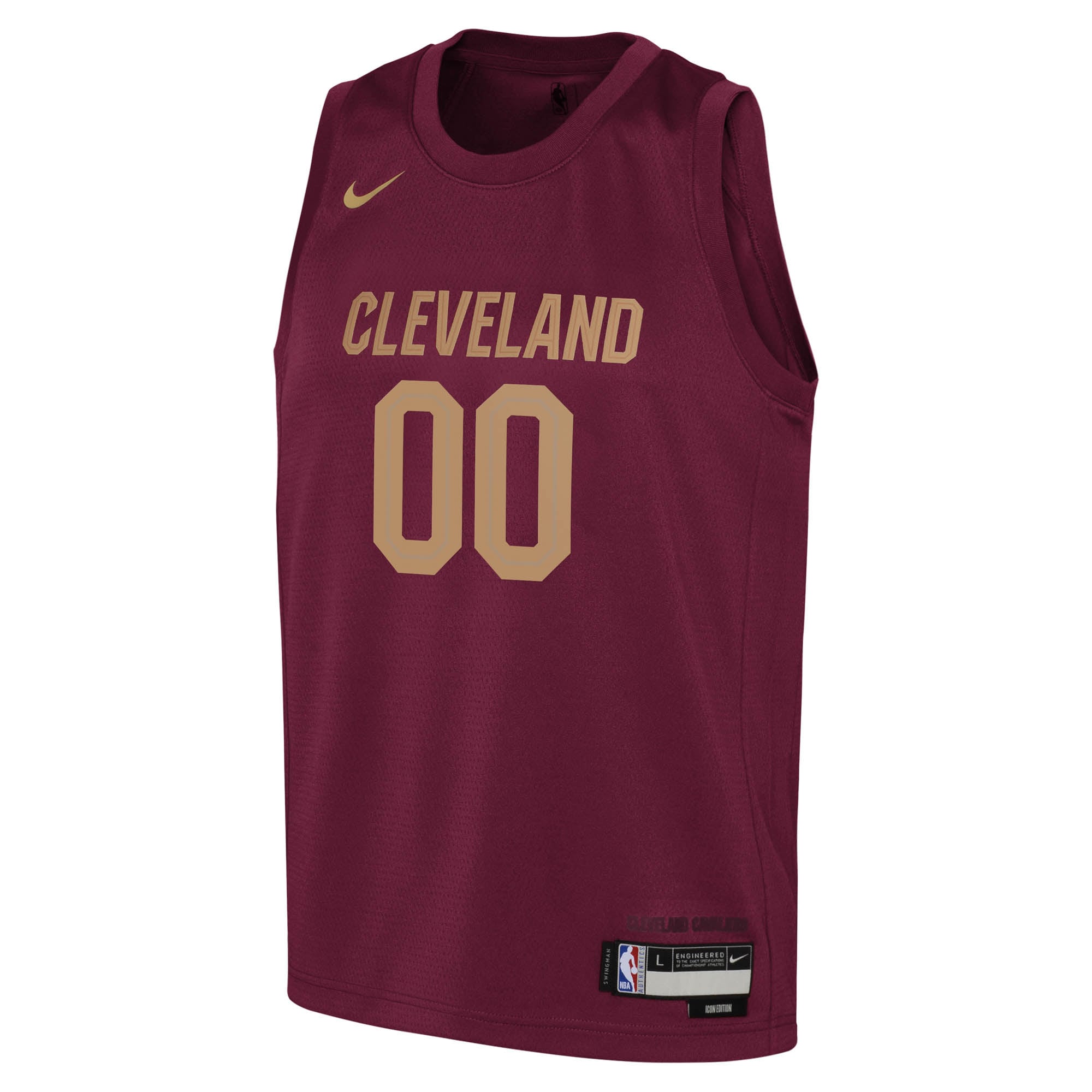 Alternative view of Cleveland Cavaliers Icon Swingman Jersey - Custom - Youth - JS260