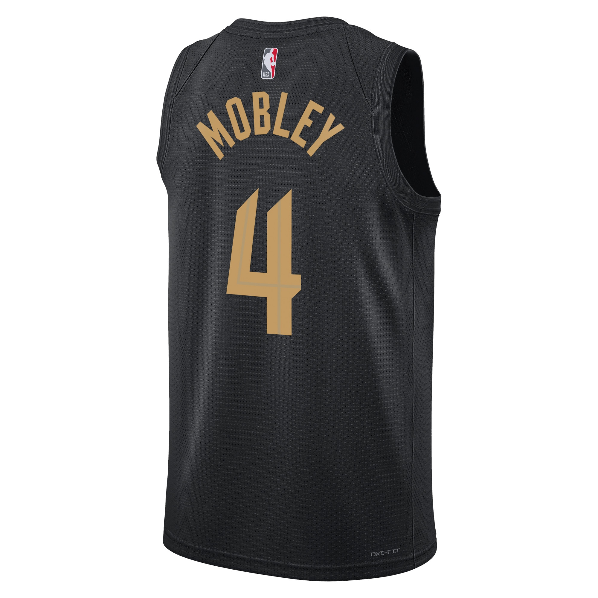 Alternative view of Cleveland Cavaliers Jordan Statement Edition Swingman Jersey - Black - Evan Mobley - Unisex - JS320