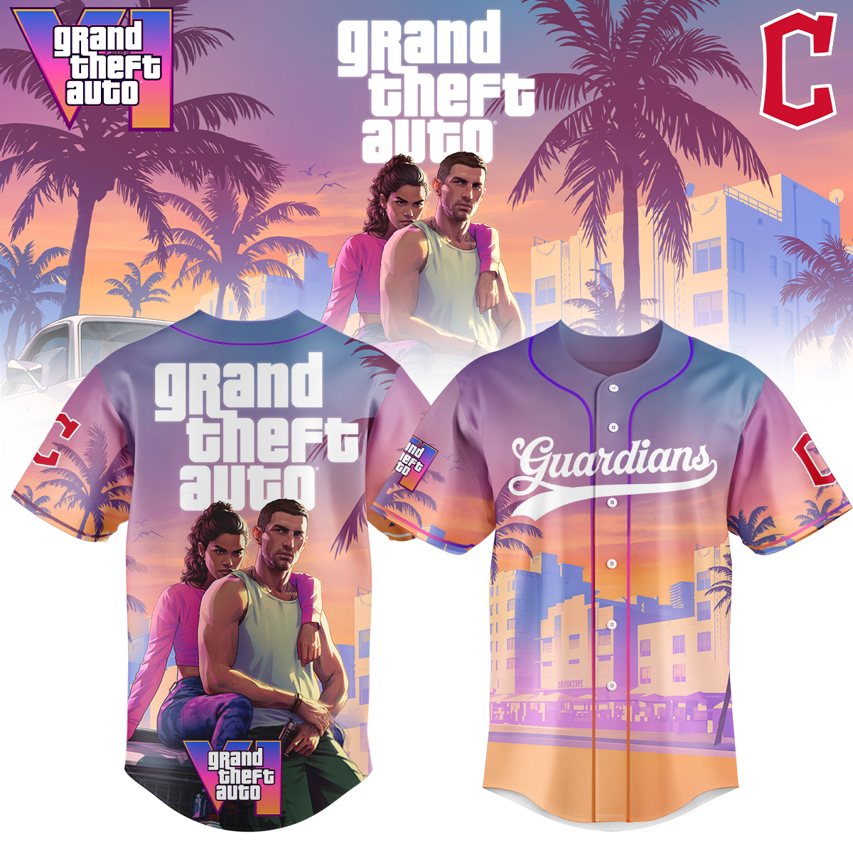 Cleveland Guardians Mlb X Bluey And Bingo Special Edition Jersey 2025