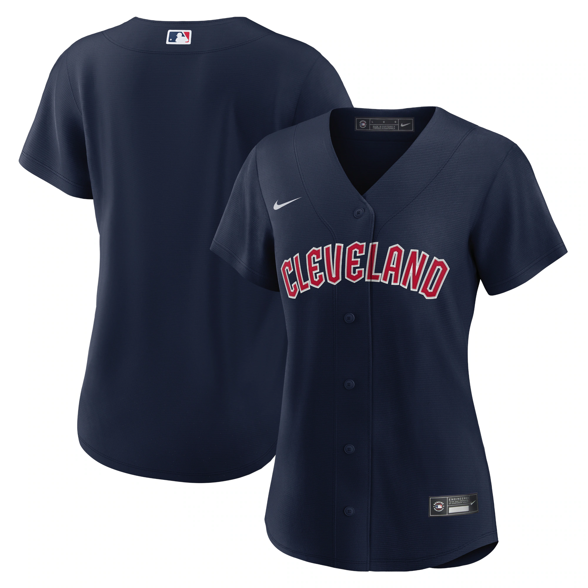 Cleveland Guardians Women’s Alternate Official Replica Jersey – Navy