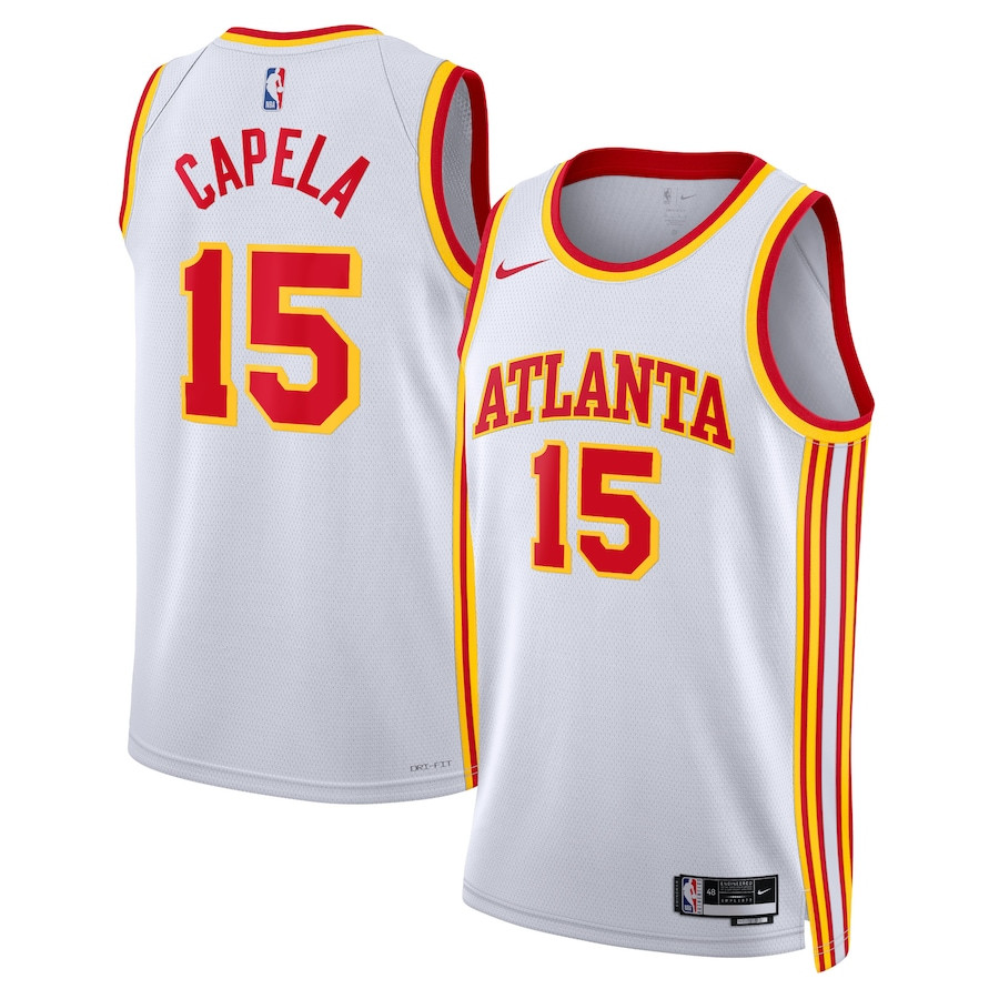 Clint Capela 15 Atlanta Hawks Unisex Swingman Jersey - Association Edition - White - JS678 