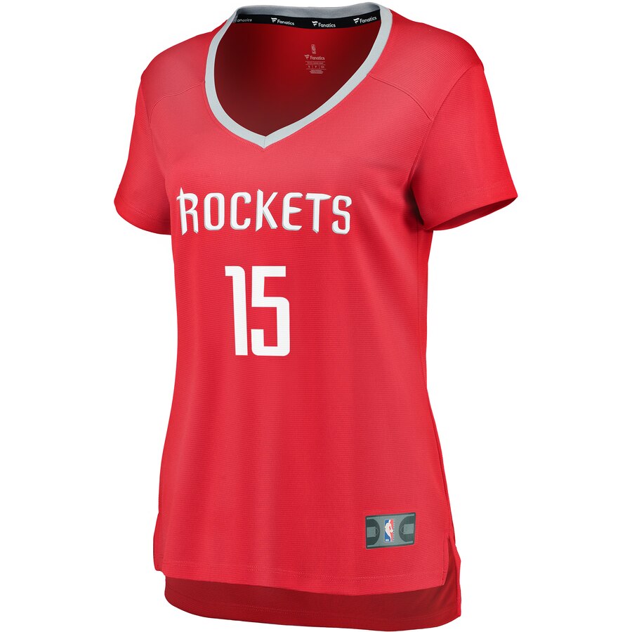 Alternative view of Clint Capela Houston Rockets Fanatics Branded Women's Fast Break Player Replica Jersey - Icon Edition - Red