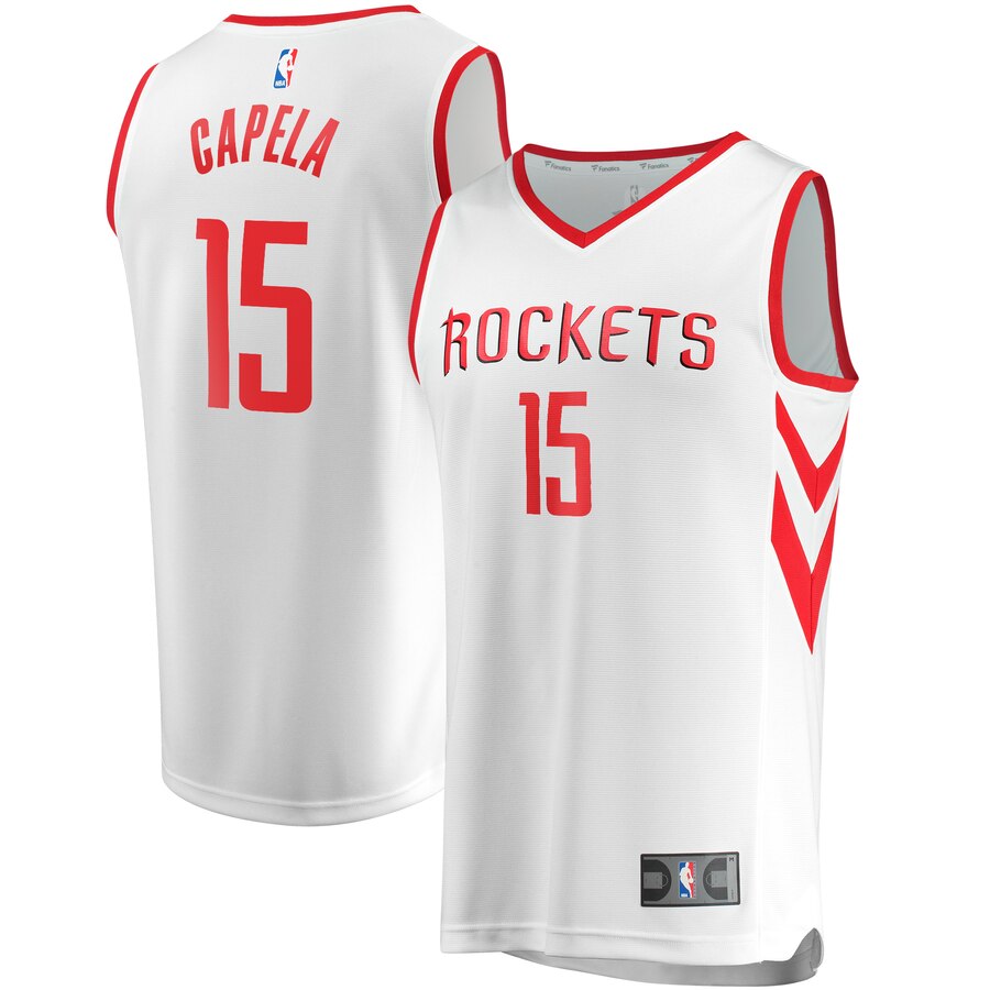 Clint Capela Houston Rockets Fanatics Branded Youth Fast Break Replica Player Jersey - Association Edition - White