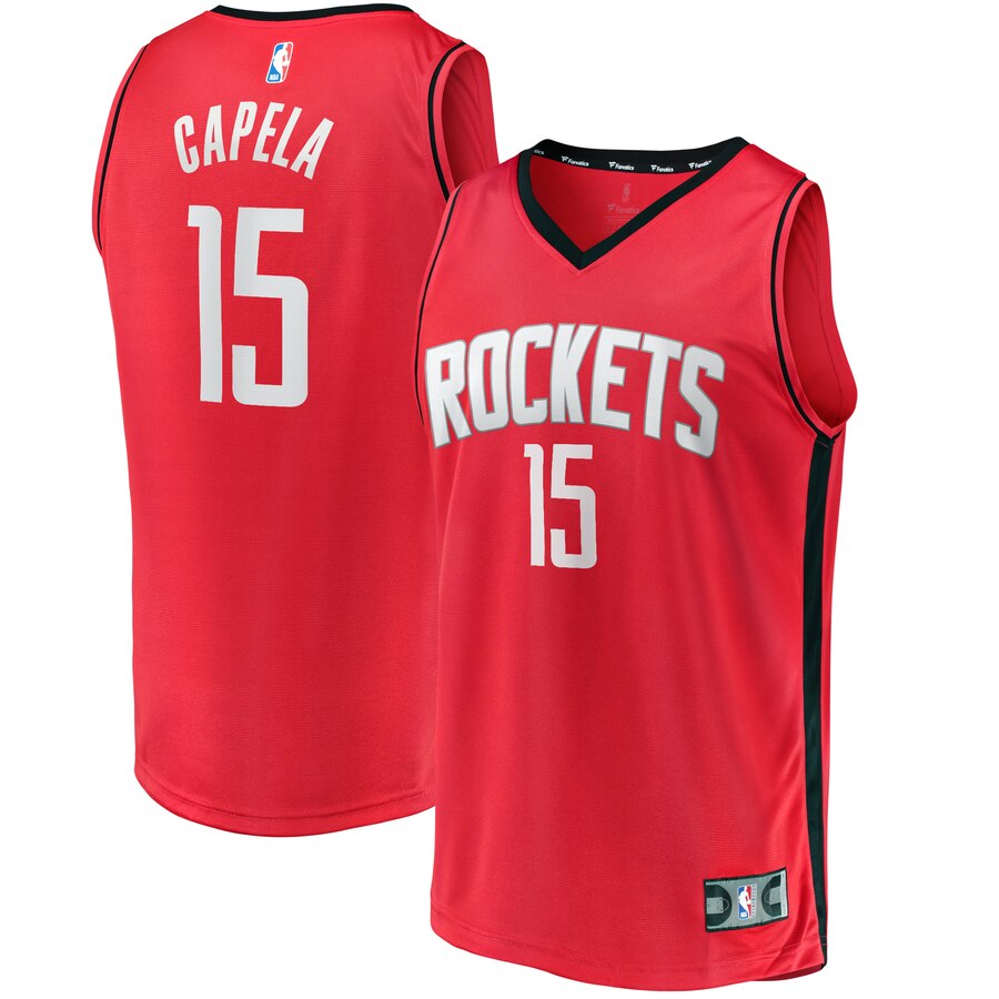 Clint Capela Houston Rockets Fanatics Branded Youth Fast Break Replica Player Jersey - Icon Edition - Red