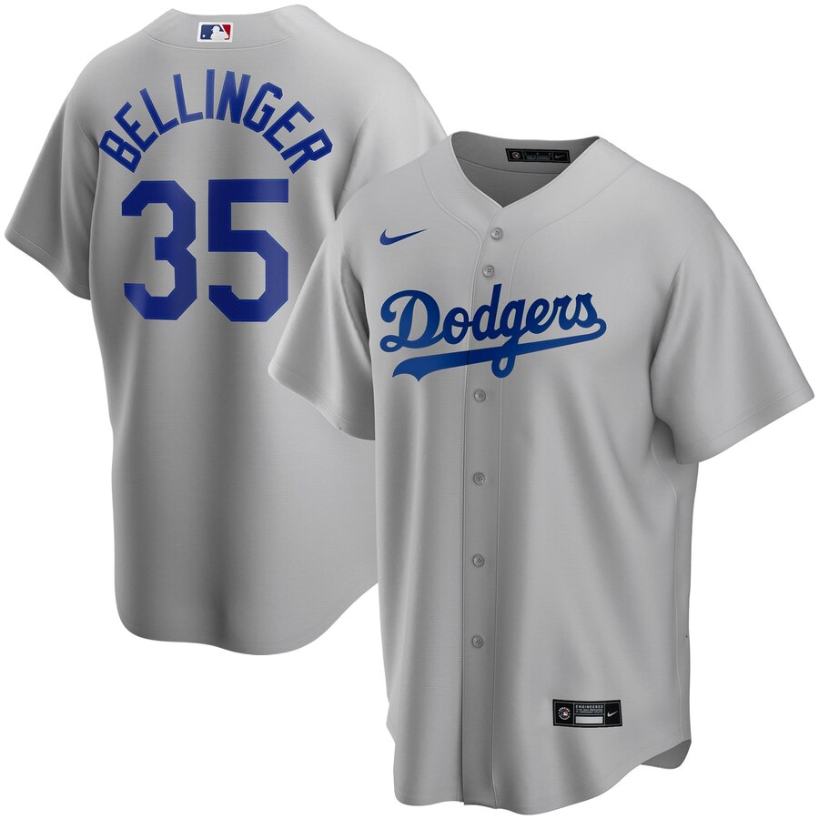Cody Bellinger Los Angeles Dodgers Alternate 2020 Replica Player Jersey ÃƒÂ¢Ã¢â€šÂ¬Ã¢â‚¬Å“ Gray