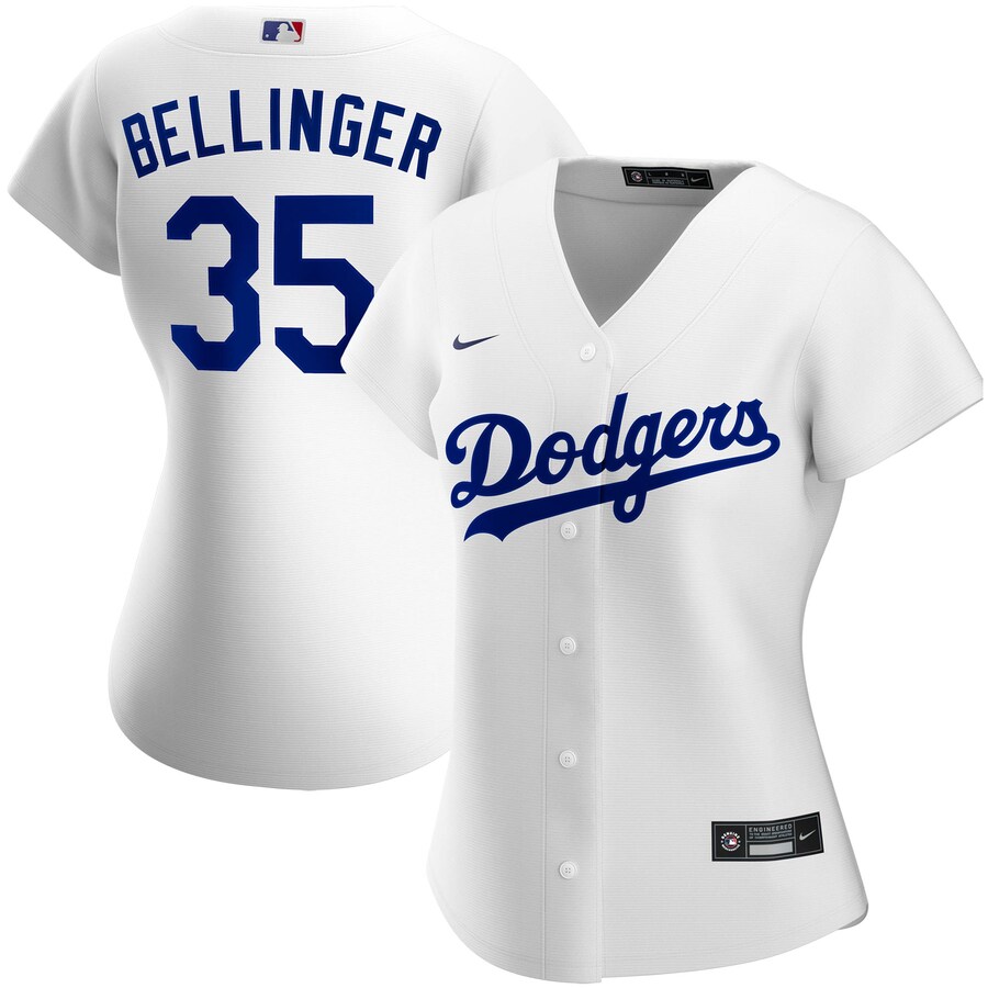 Cody Bellinger Los Angeles Dodgers Women's Home 2020 Replica Player Jersey ÃƒÂ¢Ã¢â€šÂ¬Ã¢â‚¬Å“ White