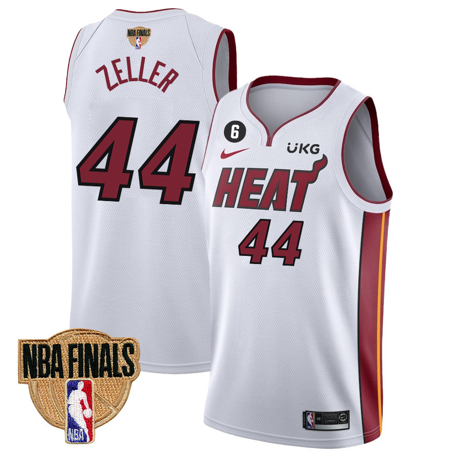 Cody Zeller 44 Miami Heat Final Champions 2023 Swingman Jersey - White - JS919 