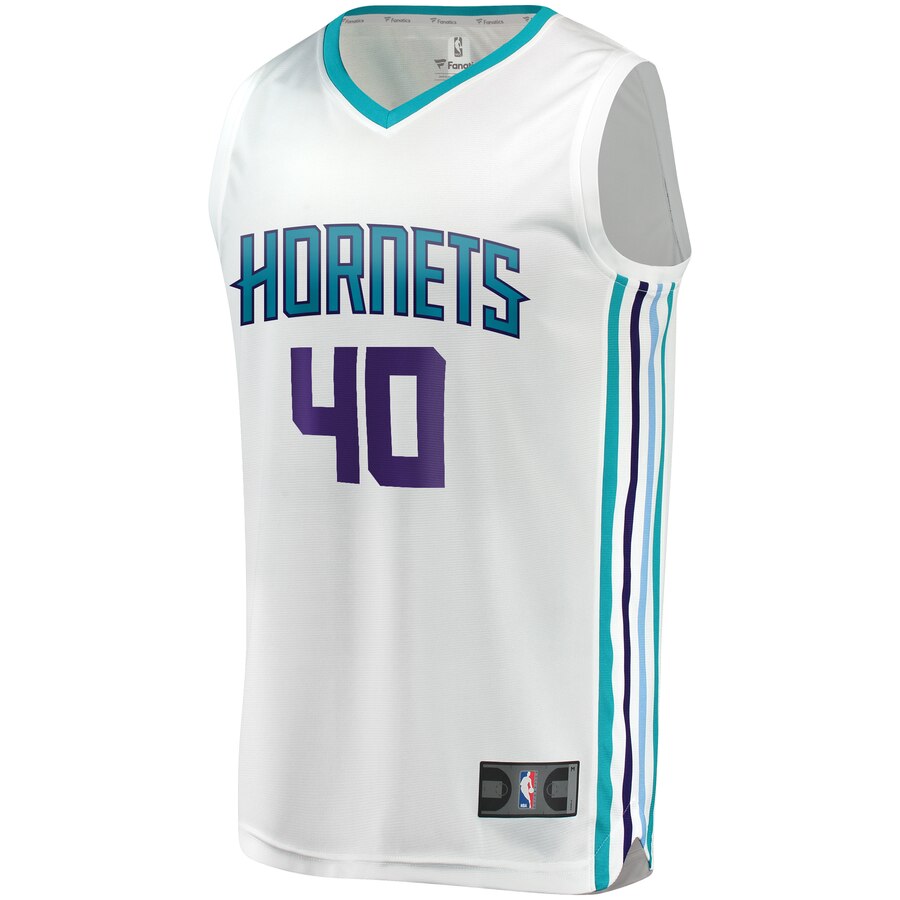 Alternative view of Cody Zeller Charlotte Hornets Fanatics Branded Youth Fast Break Replica Player Jersey - Association Edition - White