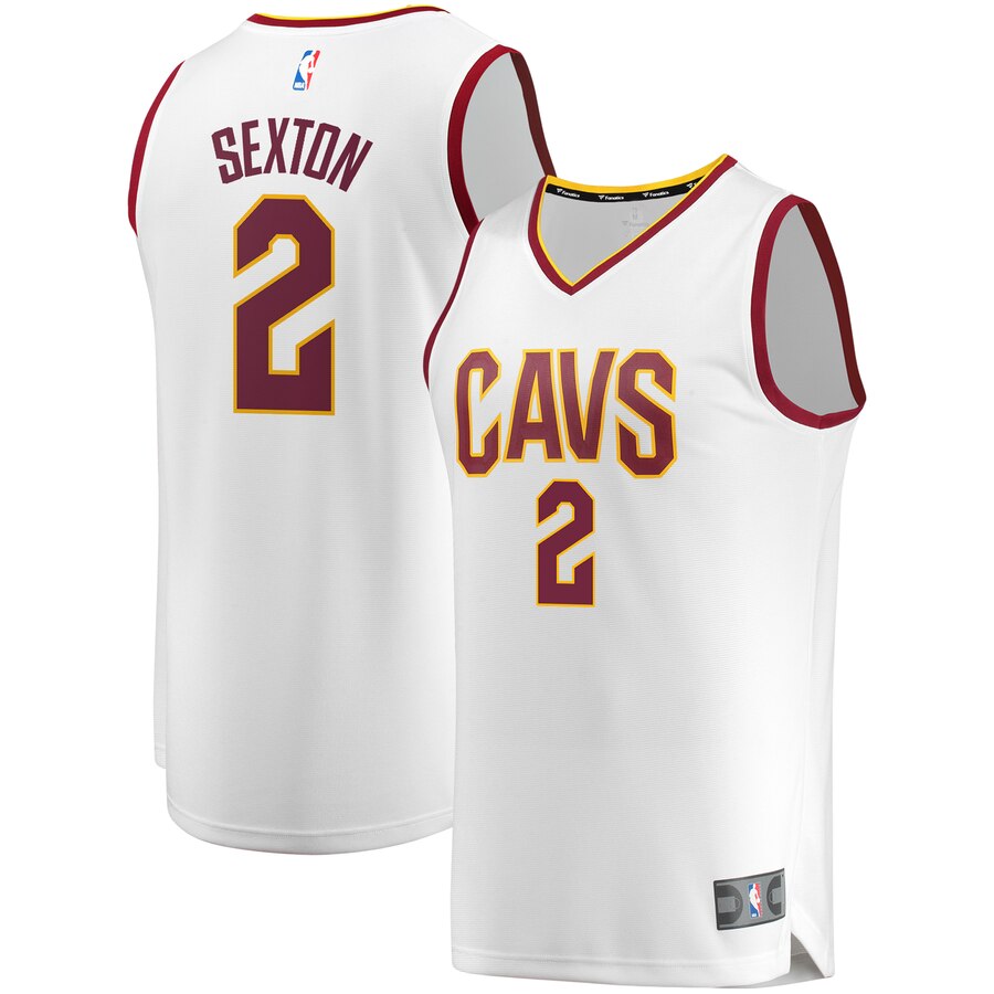Collin Sexton Cleveland Cavaliers Fanatics Branded Fast Break Replica Jersey - Association Edition - White