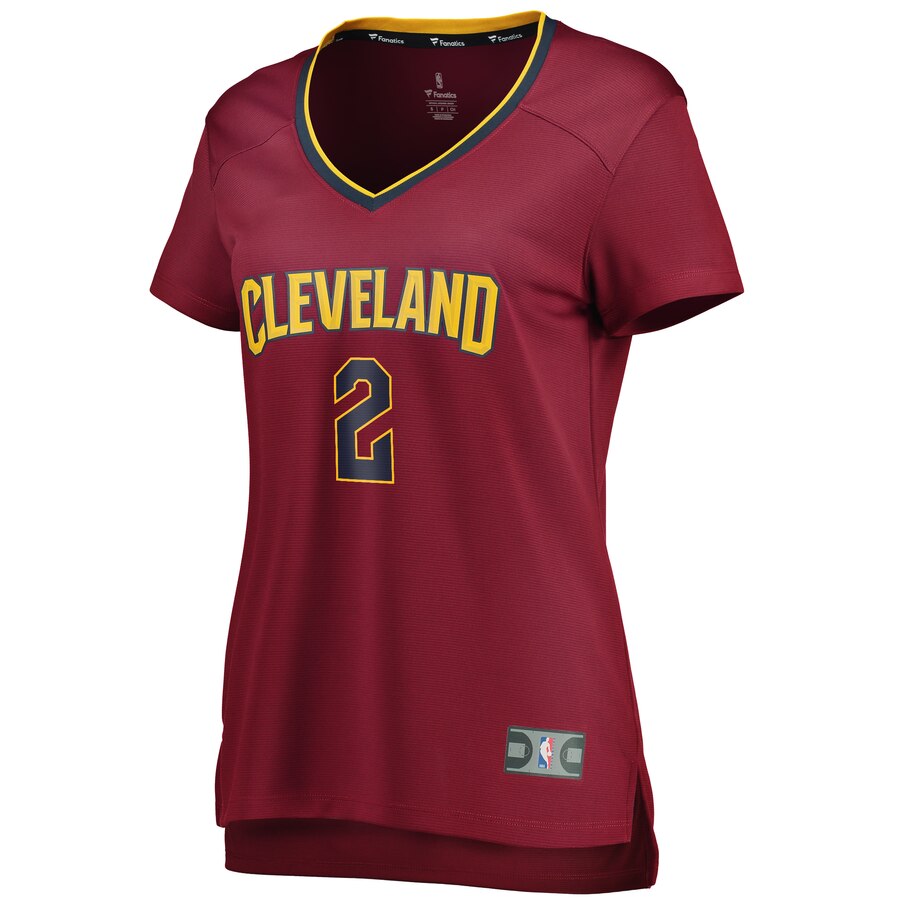 Alternative view of Collin Sexton Cleveland Cavaliers Fanatics Branded Women's Fast Break Replica Player Jersey - Icon Edition - Wine