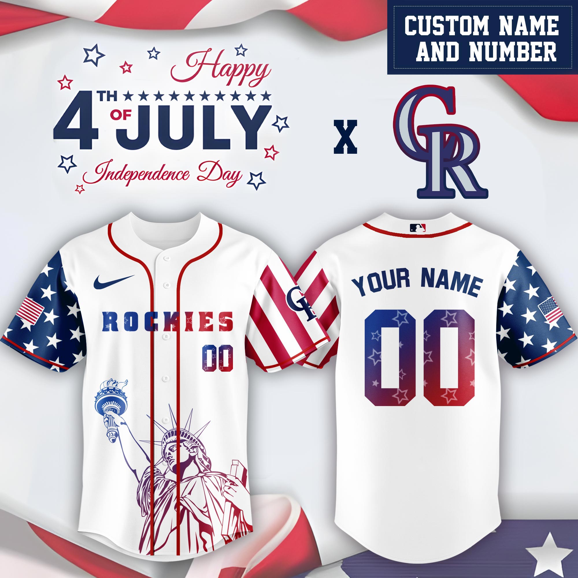 Colorado Rockies Mlb X Bluey And Bingo Special Edition Jersey 2025