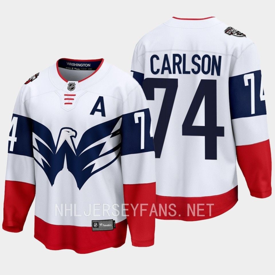 Conor Sheary 73 Washington Capitals 2023 Jersey Stadium White Primegreen - JS395 