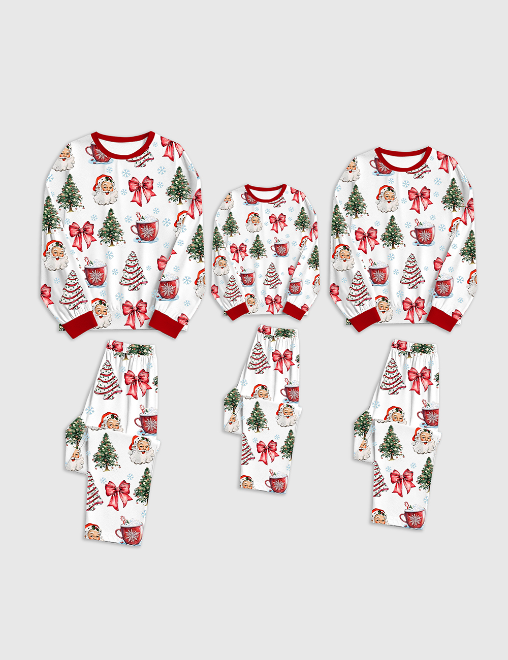 Coquette Christmas Family Pajama Sets