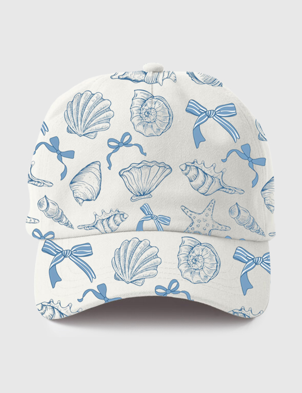 Coquette Seashell Coastal Summer Vibes Hat
