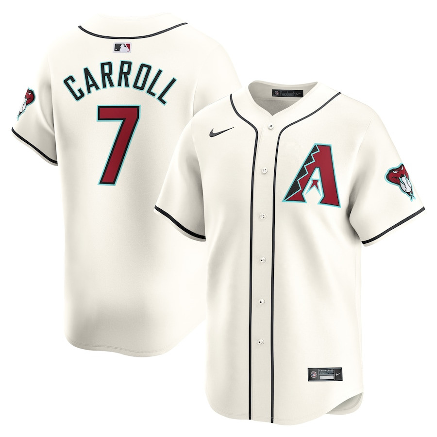 Corbin Carroll 7 Arizona Diamondbacks Home Limited Player Men Jersey - White