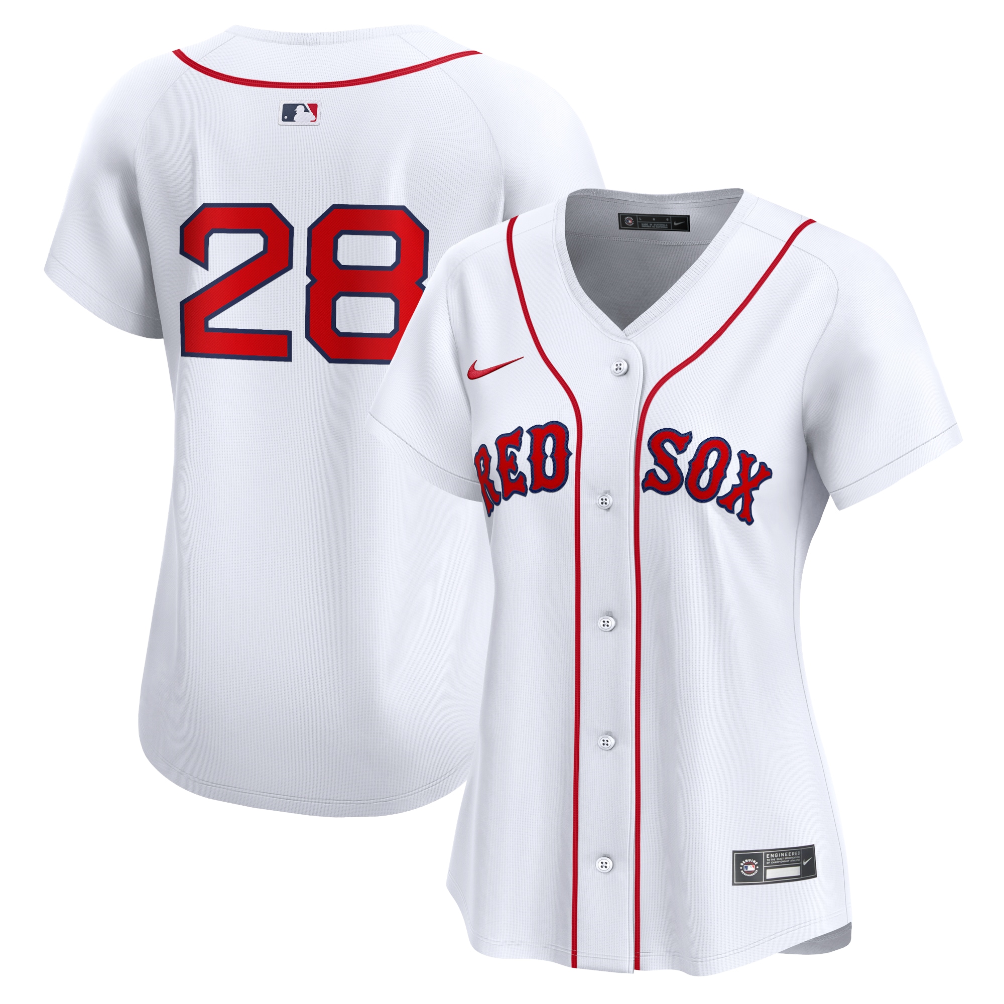 Corey Kluber Boston Red Sox Women's Home Limited Player Jersey - White